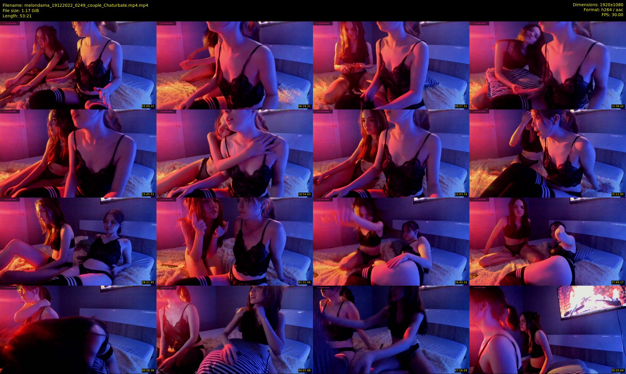 melondama — 54 minute Chaturbate female cam show recording, 1080p, Dec 19, 2022