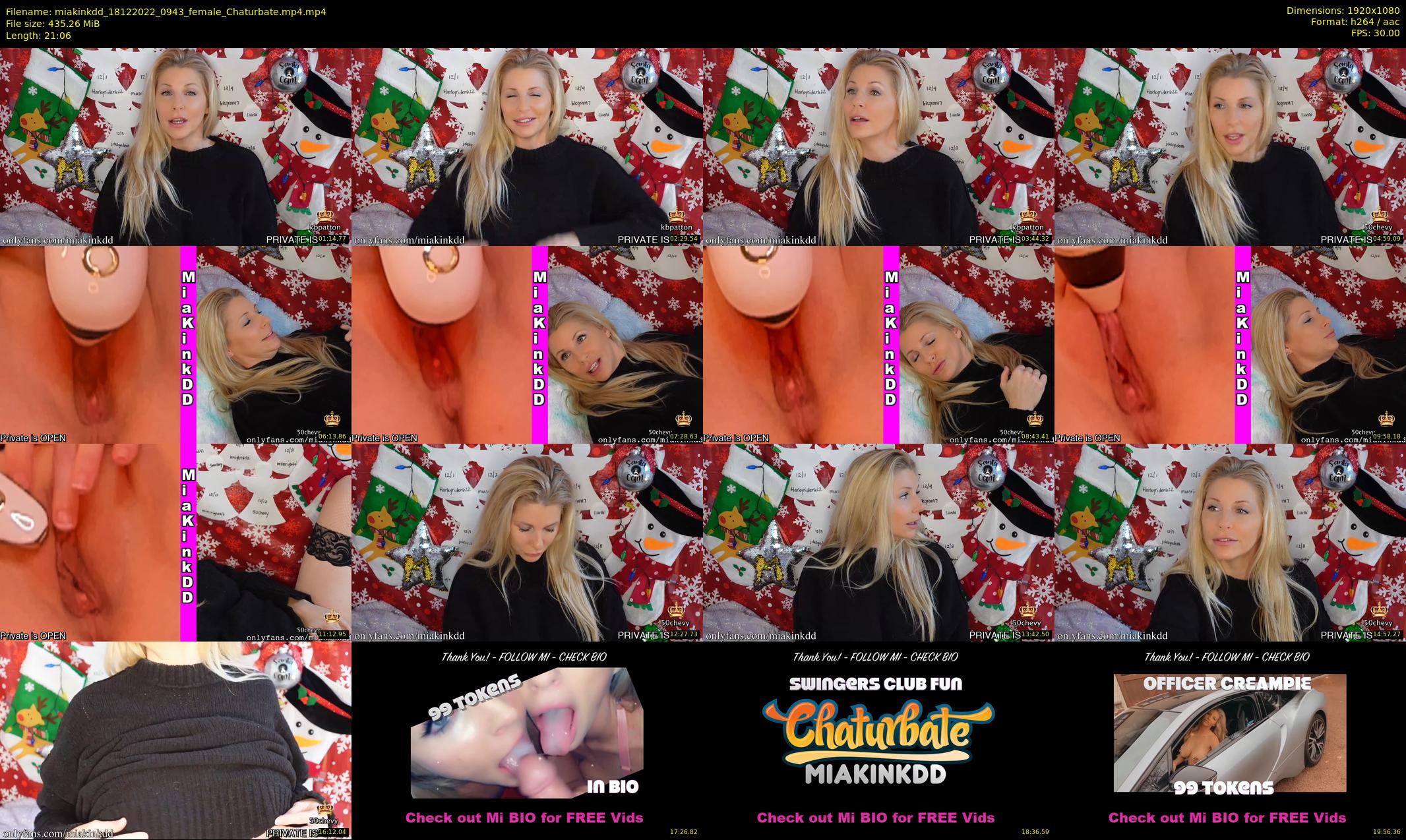 miakinkdd — 22 minute Chaturbate female cam show recording, 1080p, Dec 18, 2022