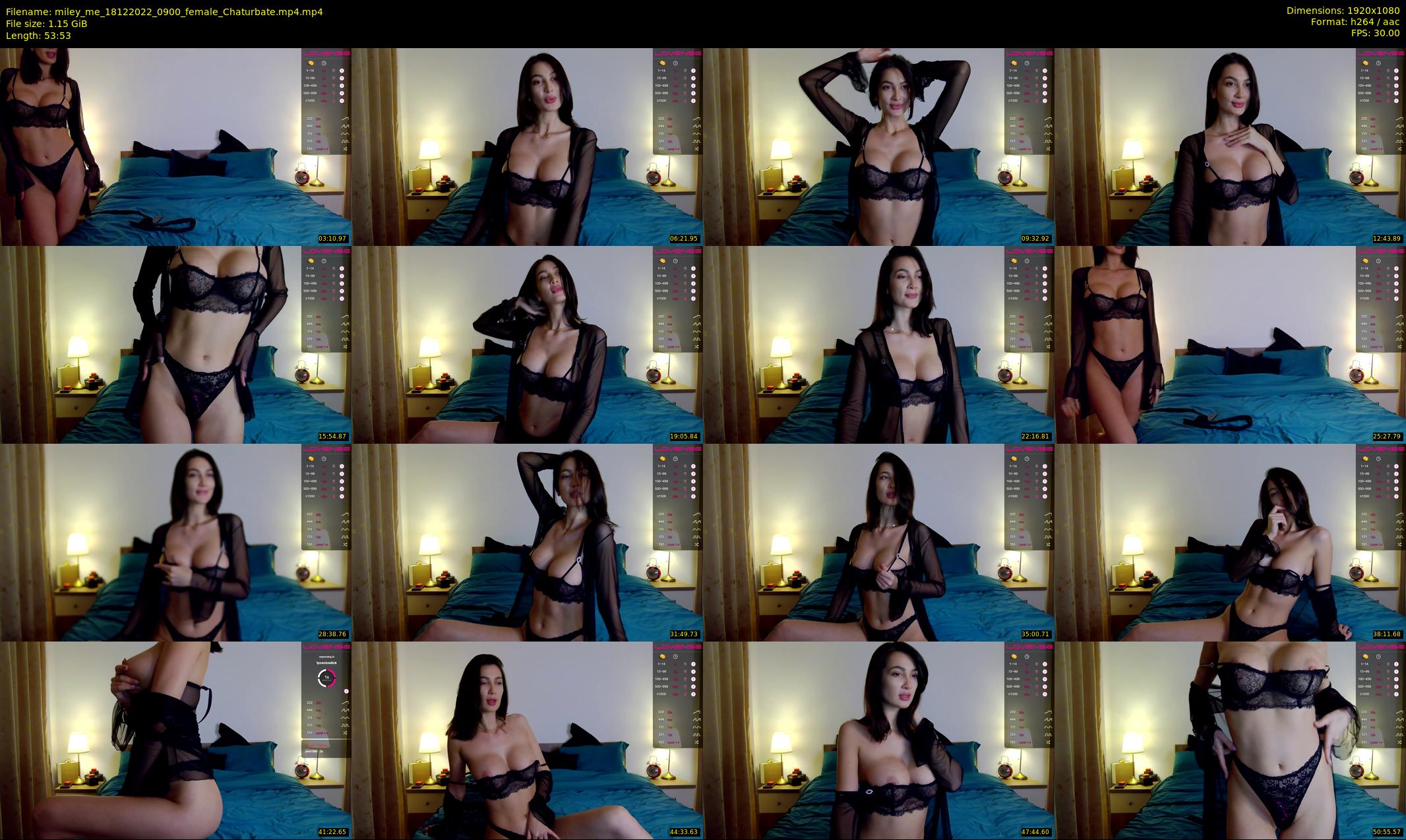 miley_me — 54 minute Chaturbate female cam show recording, 1080p, Dec 18, 2022