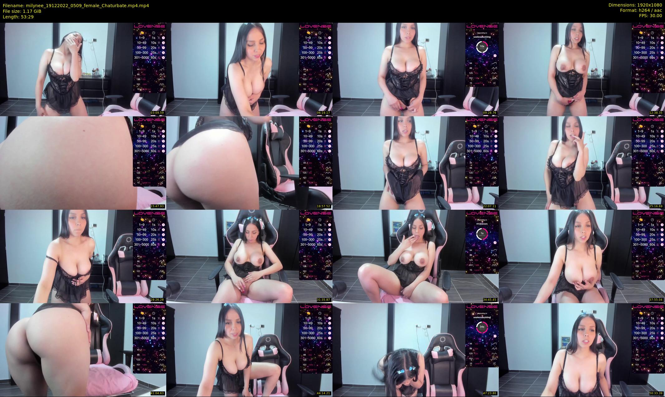 milynee — 54 minute Chaturbate female cam show recording, 1080p, Dec 19, 2022