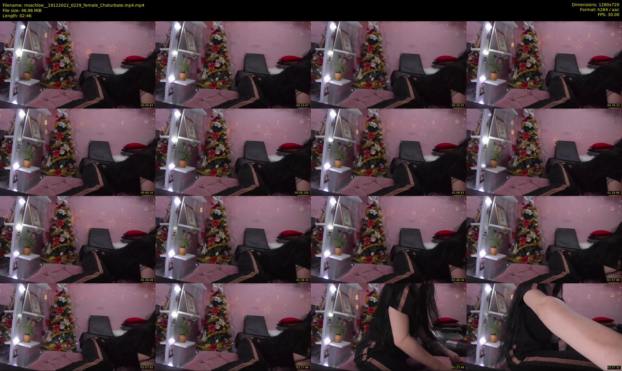 msschloe_ — 3 minute Chaturbate female cam show recording, 720p, Dec 19, 2022