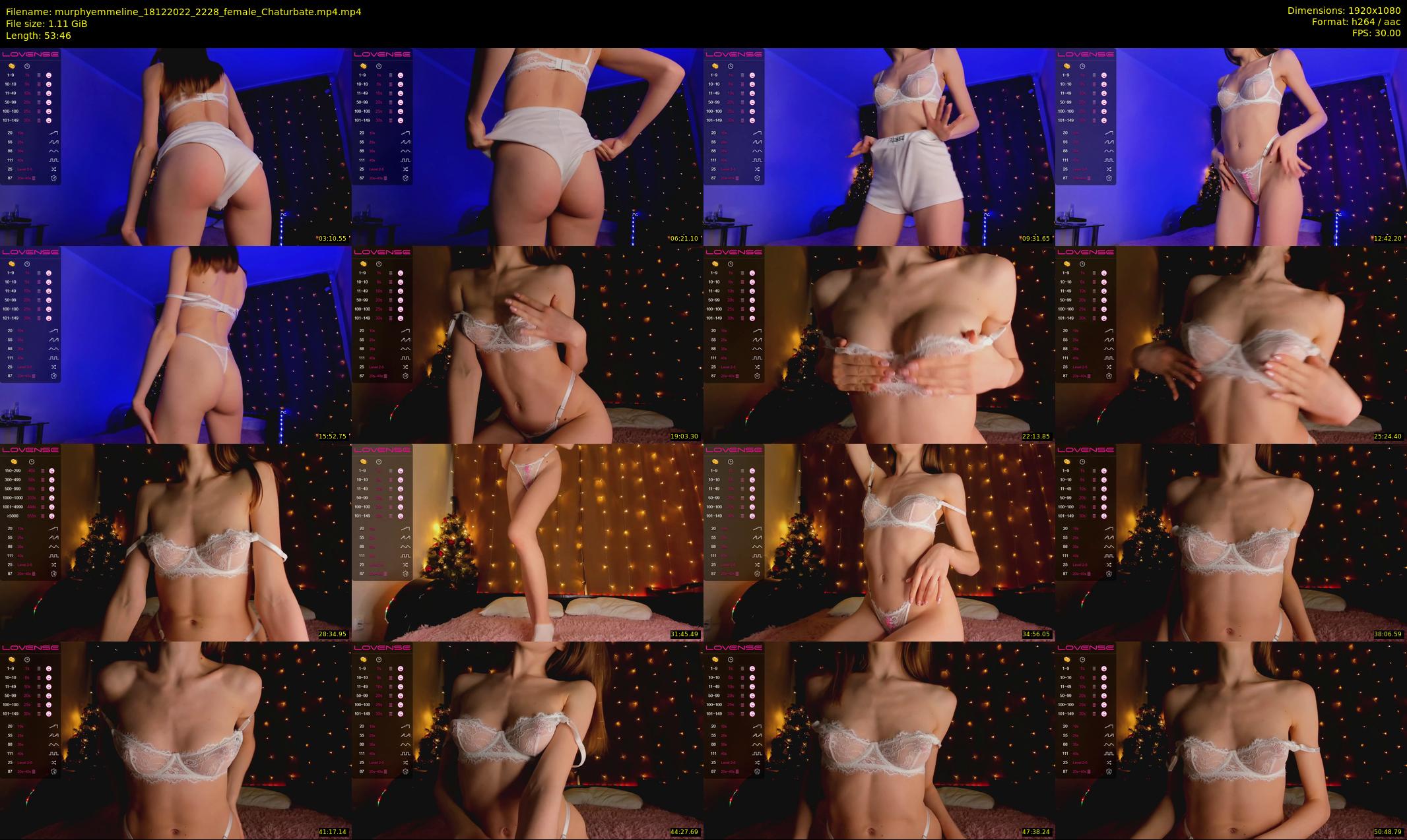 murphyemmeline — 54 minute Chaturbate female cam show recording, 1080p, Dec 18, 2022