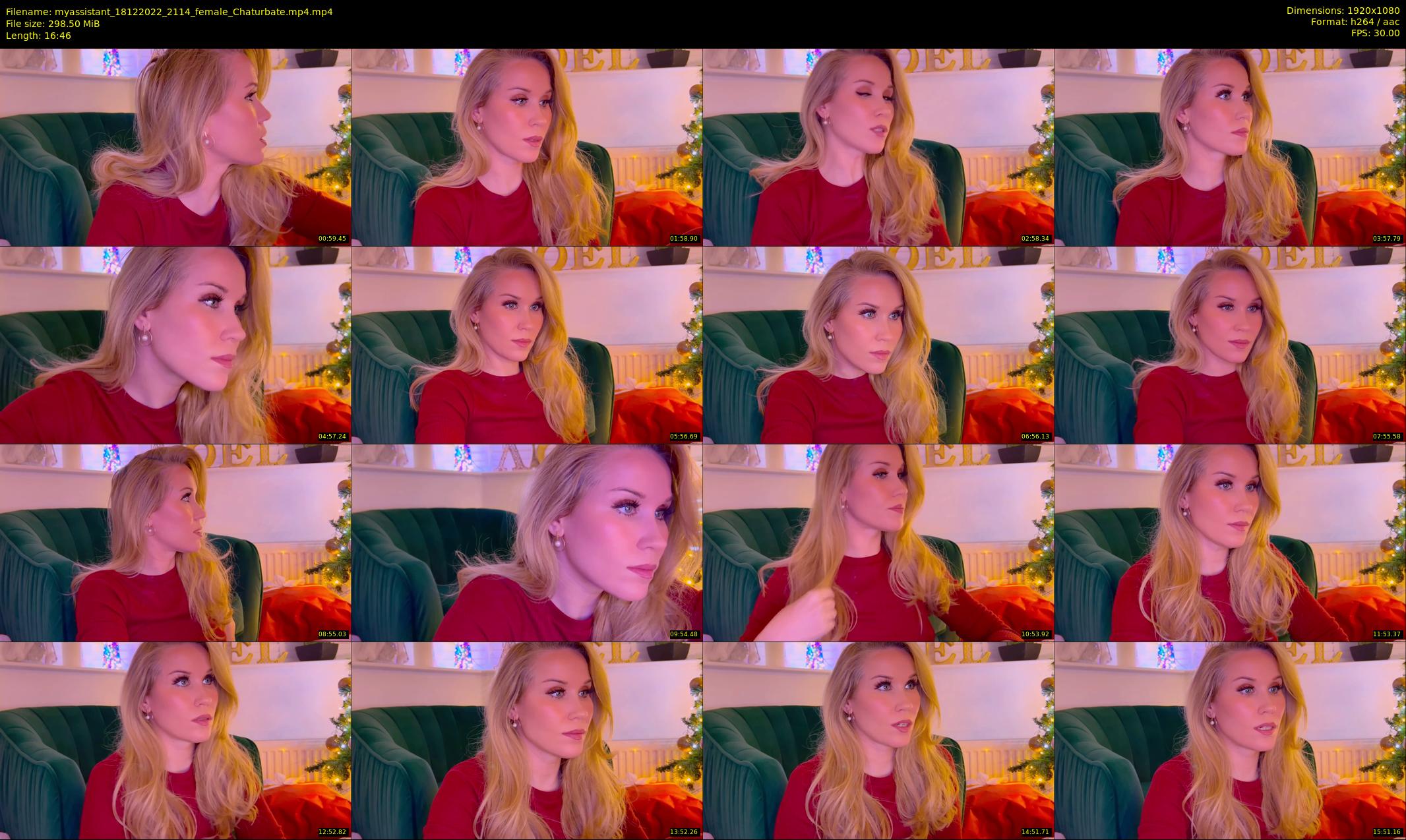 myassistant — 17 minute Chaturbate female cam show recording, 1080p, Dec 18, 2022