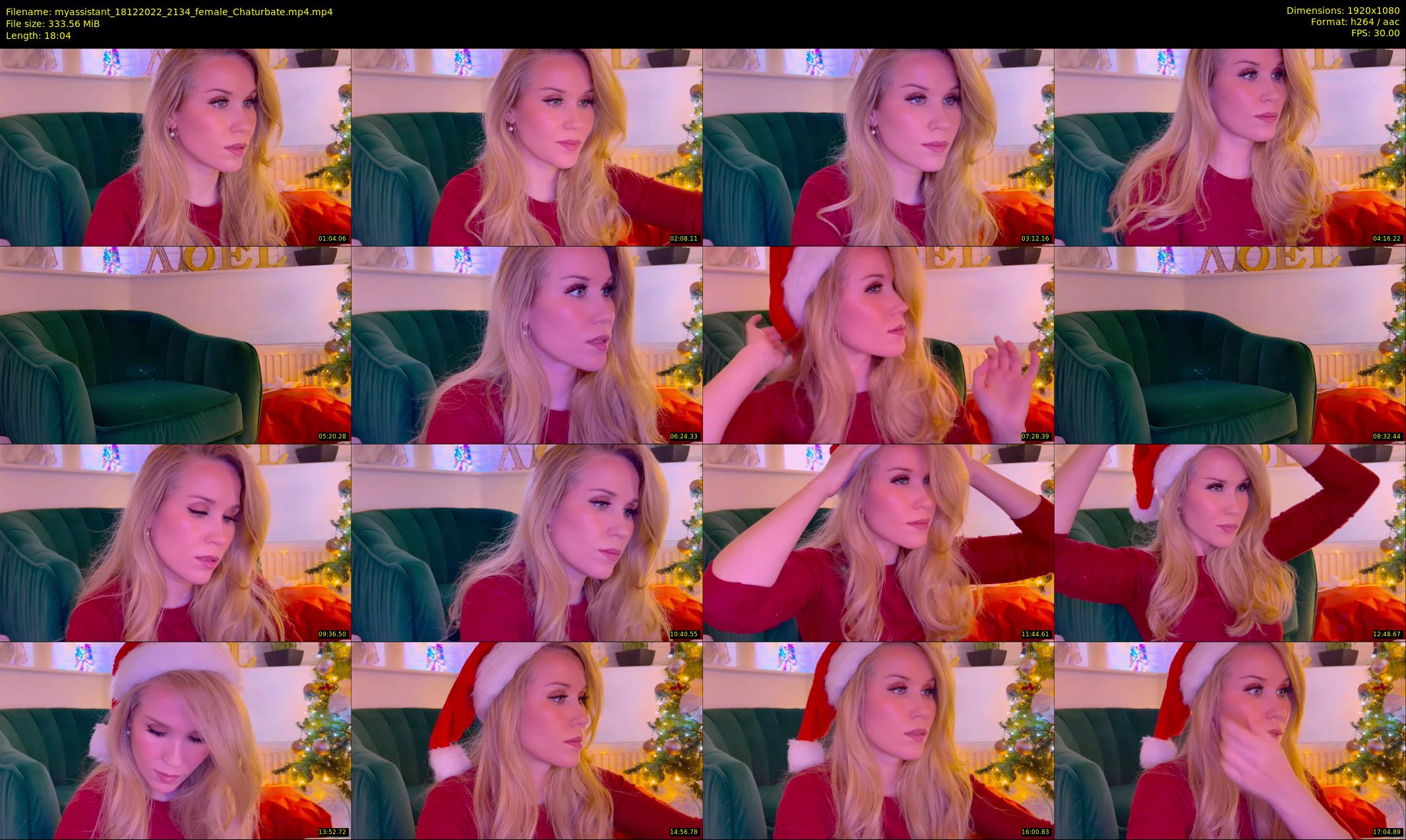 myassistant — 19 minute Chaturbate female cam show recording, 1080p, Dec 18, 2022