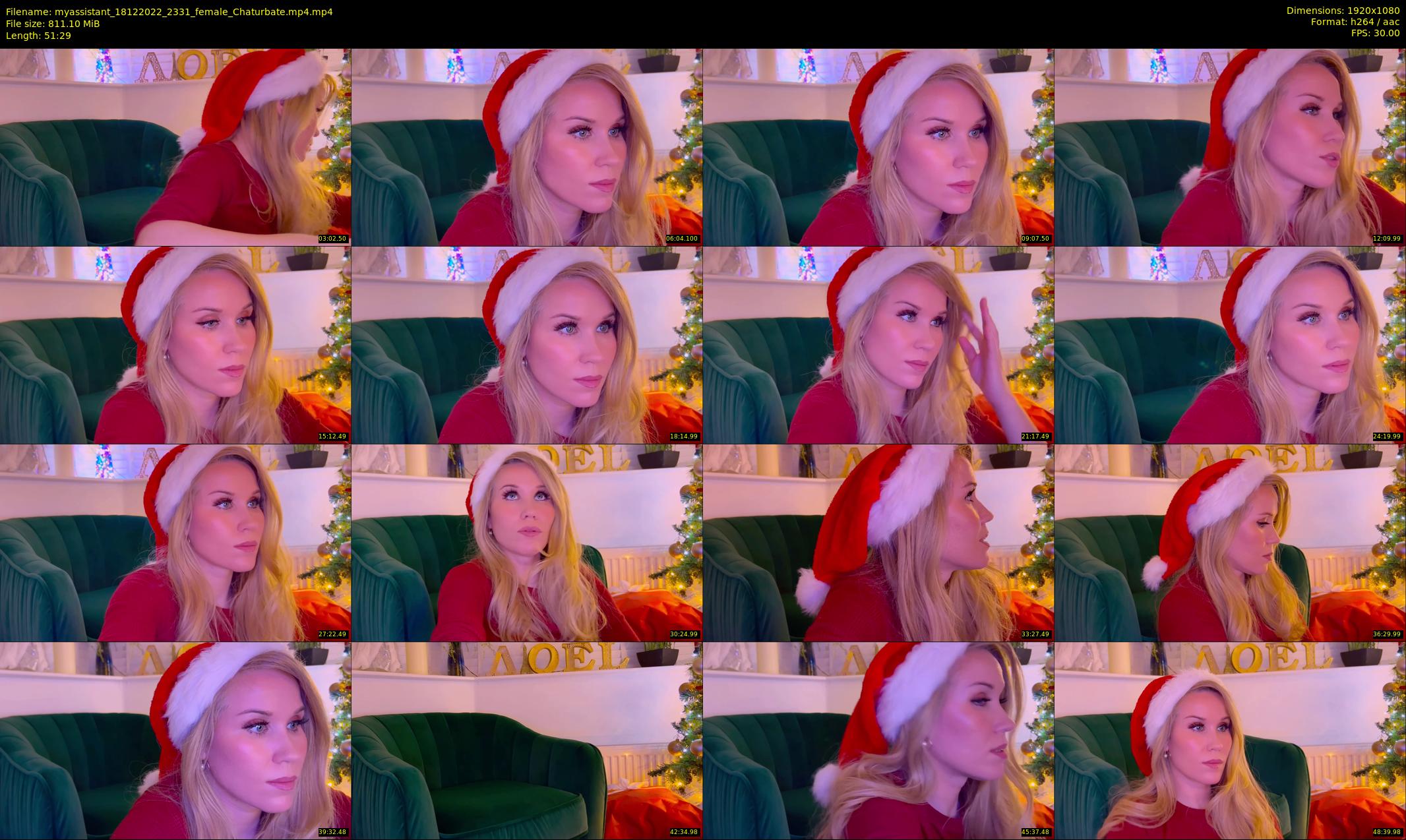 myassistant — 52 minute Chaturbate female cam show recording, 1080p, Dec 18, 2022