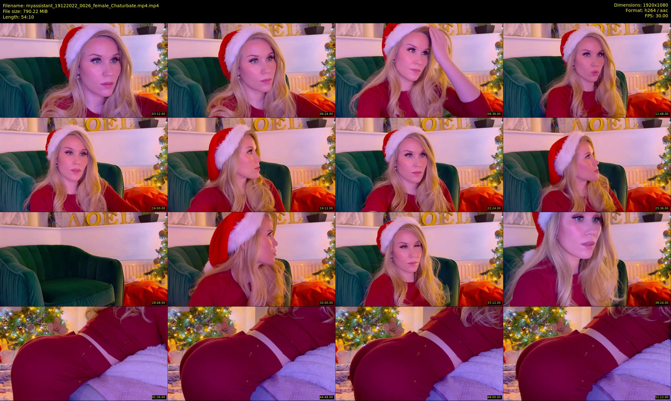 myassistant — 55 minute Chaturbate female cam show recording, 1080p, Dec 19, 2022