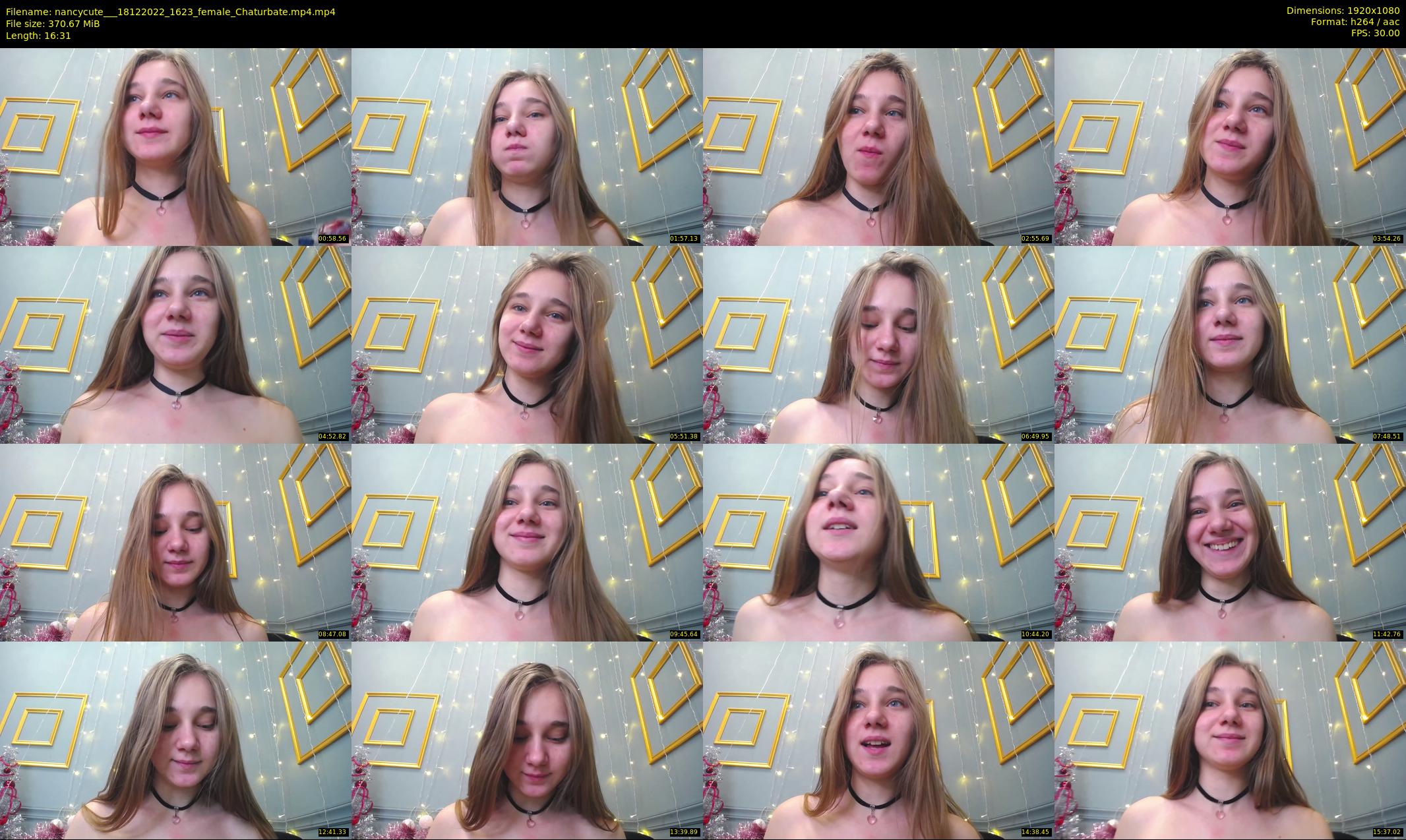 nancycute__ — 17 minute Chaturbate female cam show recording, 1080p, Dec 18, 2022