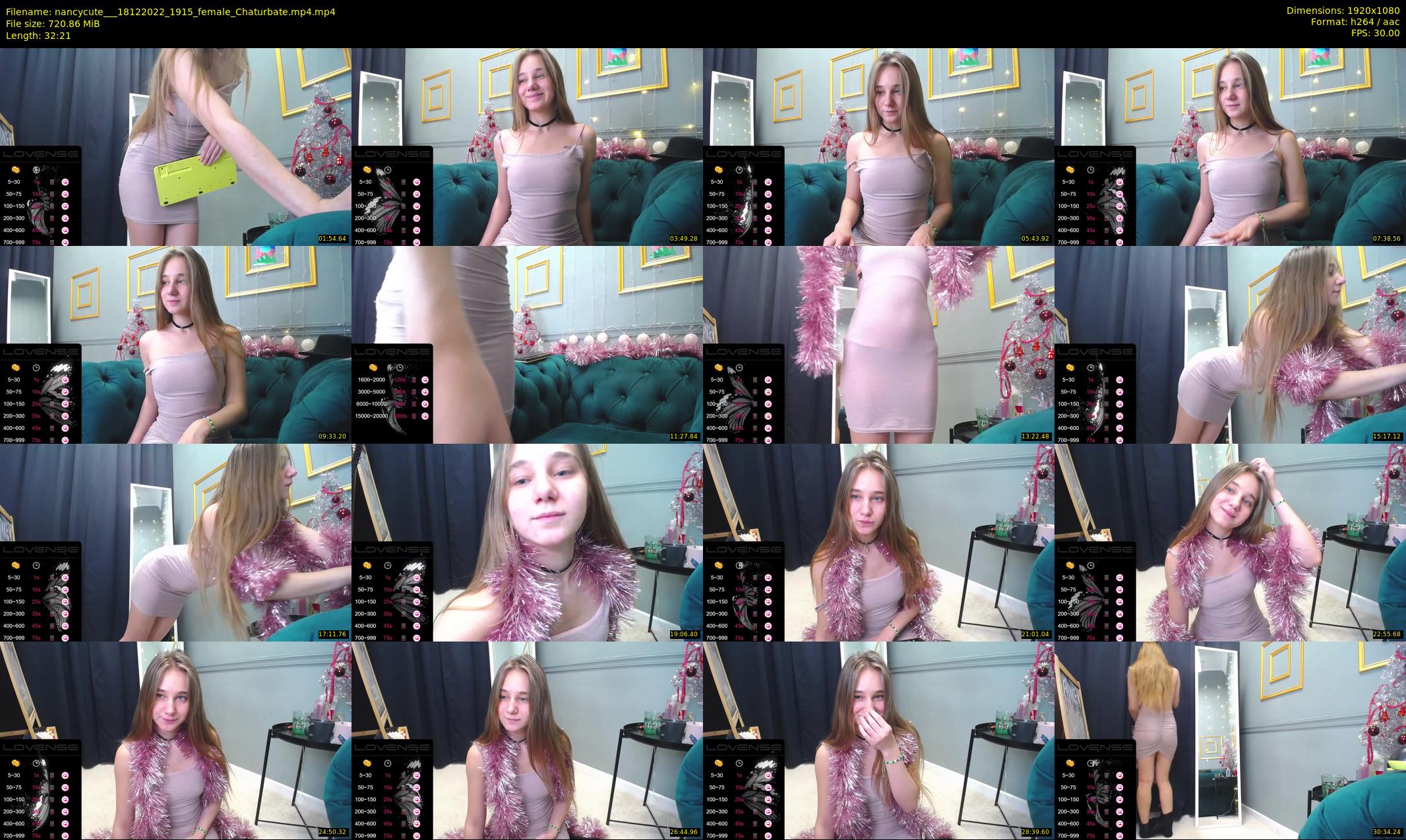 nancycute__ — 33 minute Chaturbate female cam show recording, 1080p, Dec 18, 2022