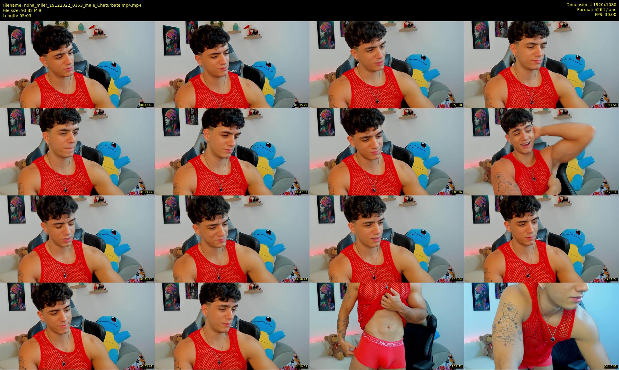 noha_miler — 6 minute Chaturbate male cam show recording, 1080p, Dec 19, 2022