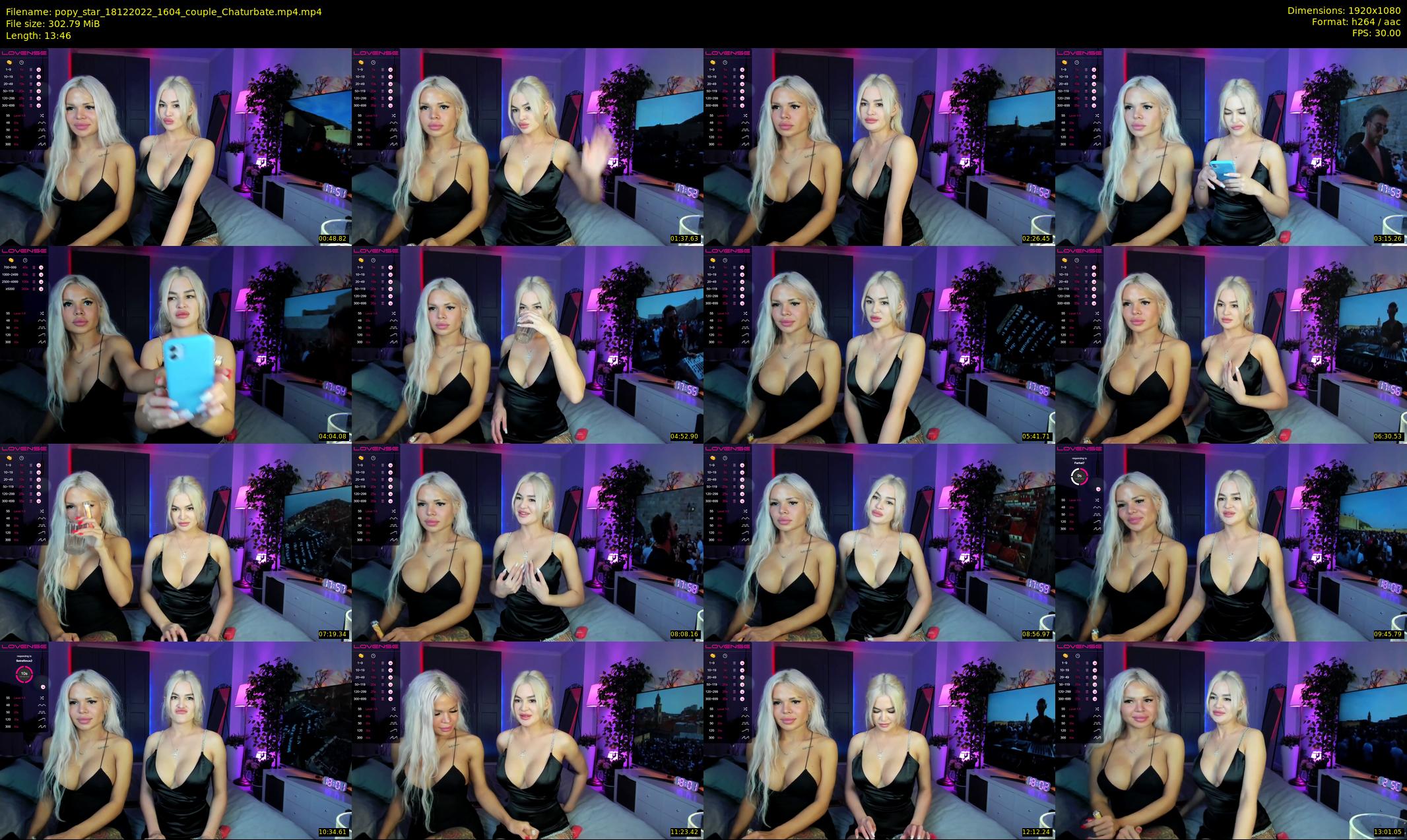 popy_star — 14 minute Chaturbate couple cam show recording, 1080p, Dec 18, 2022
