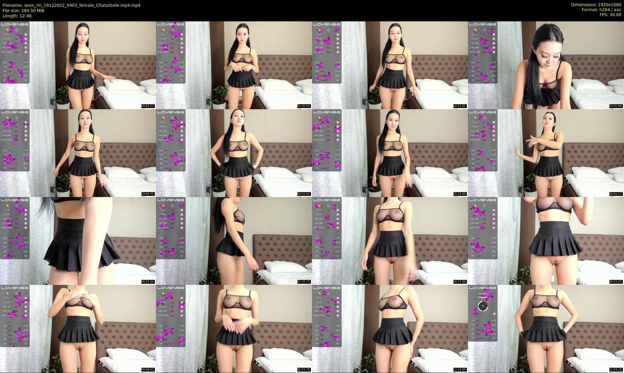 seon_mi — 13 minute Chaturbate female cam show recording, 1080p, Dec 19, 2022