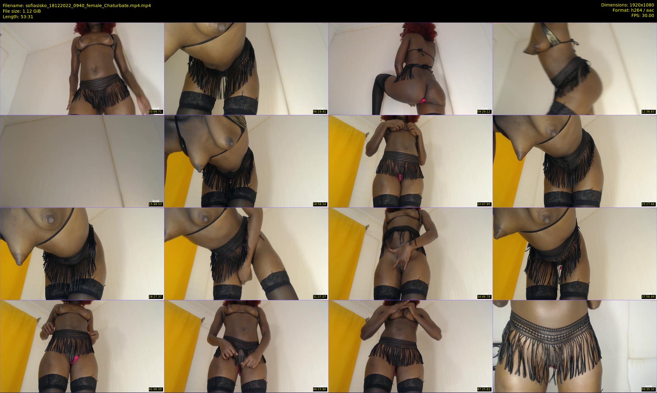 sofiasisko — 54 minute Chaturbate female cam show recording, 1080p, Dec 18, 2022