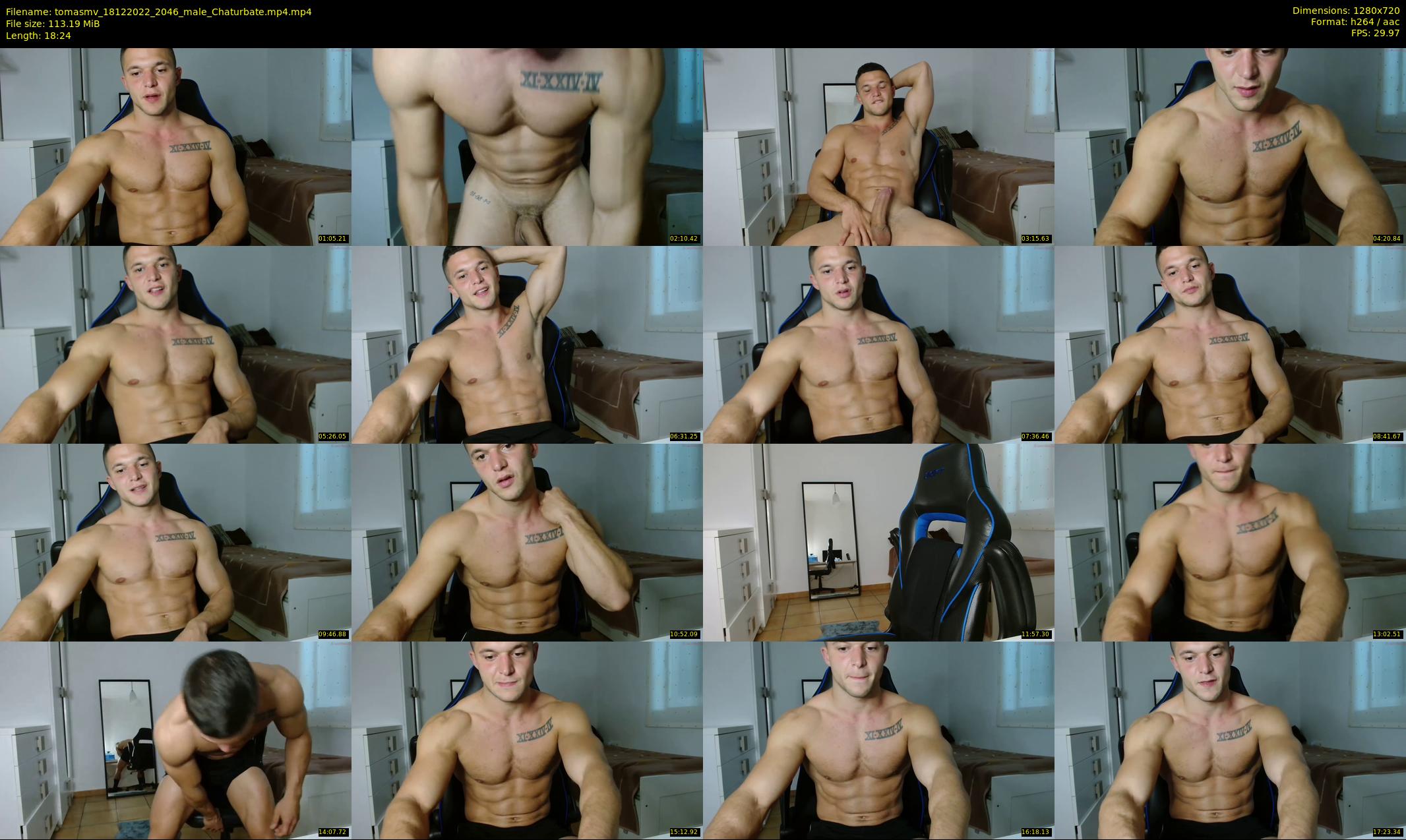 tomasmv — 19 minute Chaturbate male cam show recording, 720p, Dec 18, 2022