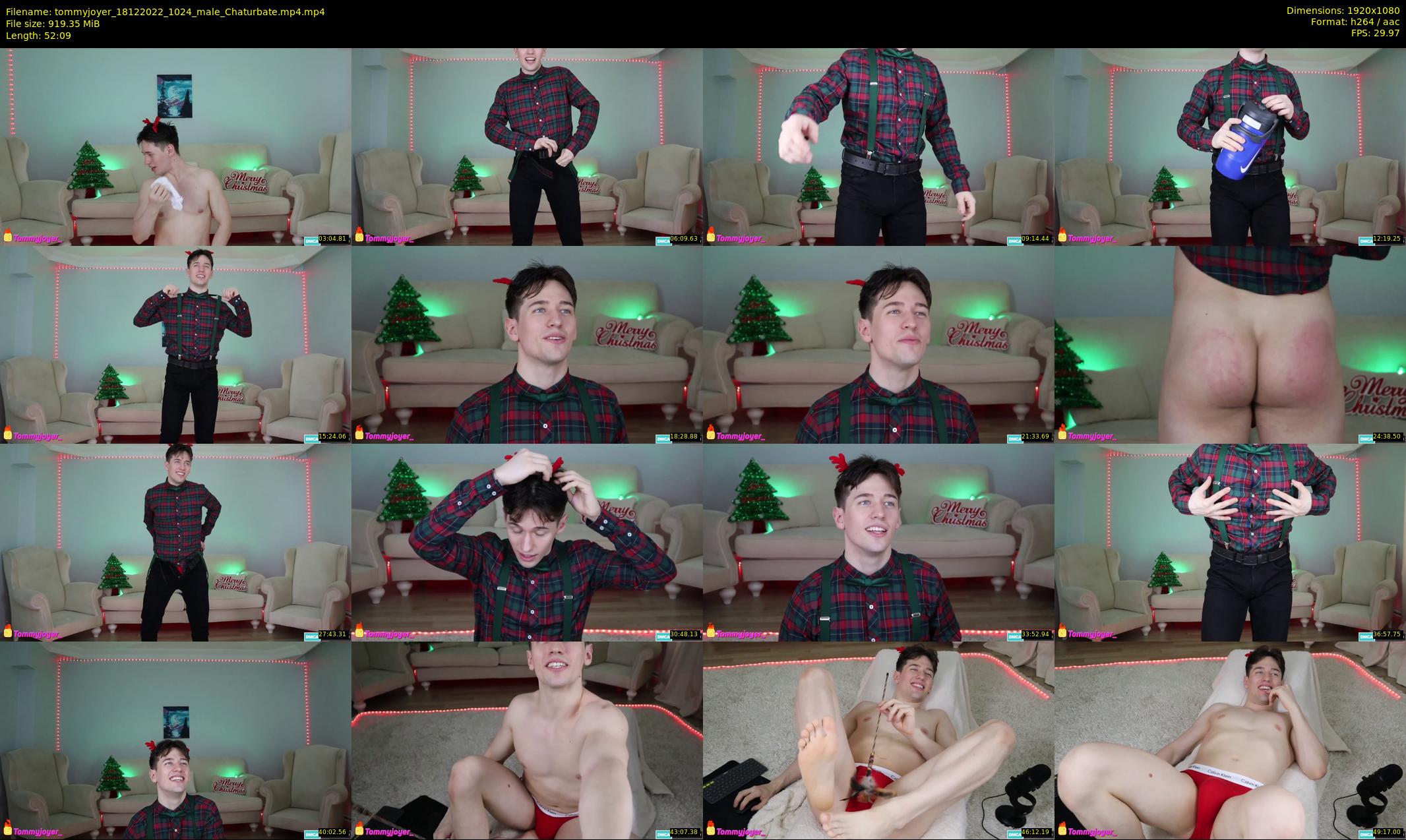 tommyjoyer — 53 minute Chaturbate male cam show recording, 1080p, Dec 18, 2022