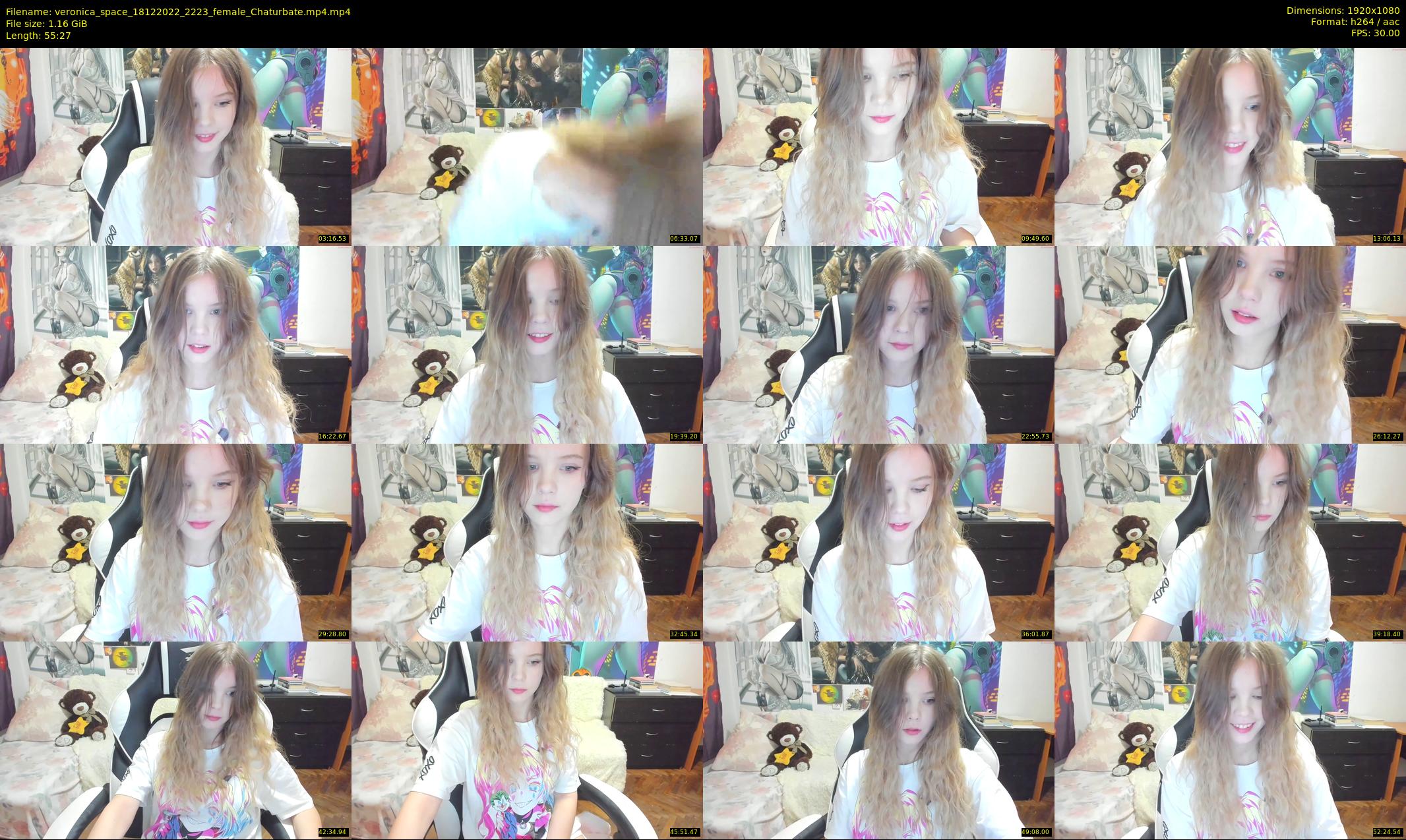 veronica_space — 56 minute Chaturbate female cam show recording, 1080p, Dec 18, 2022