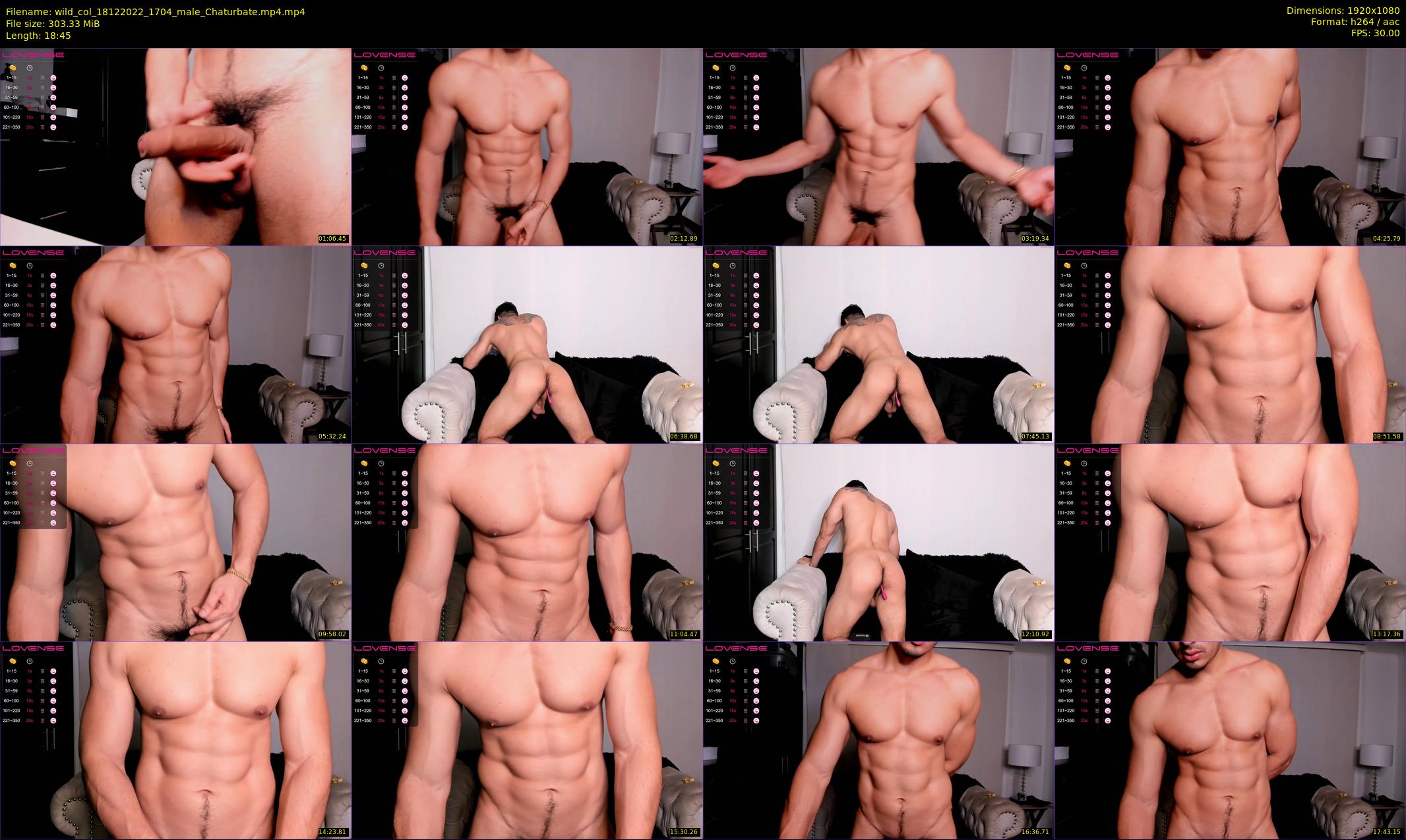 wild_col — 19 minute Chaturbate male cam show recording, 1080p, Dec 18, 2022