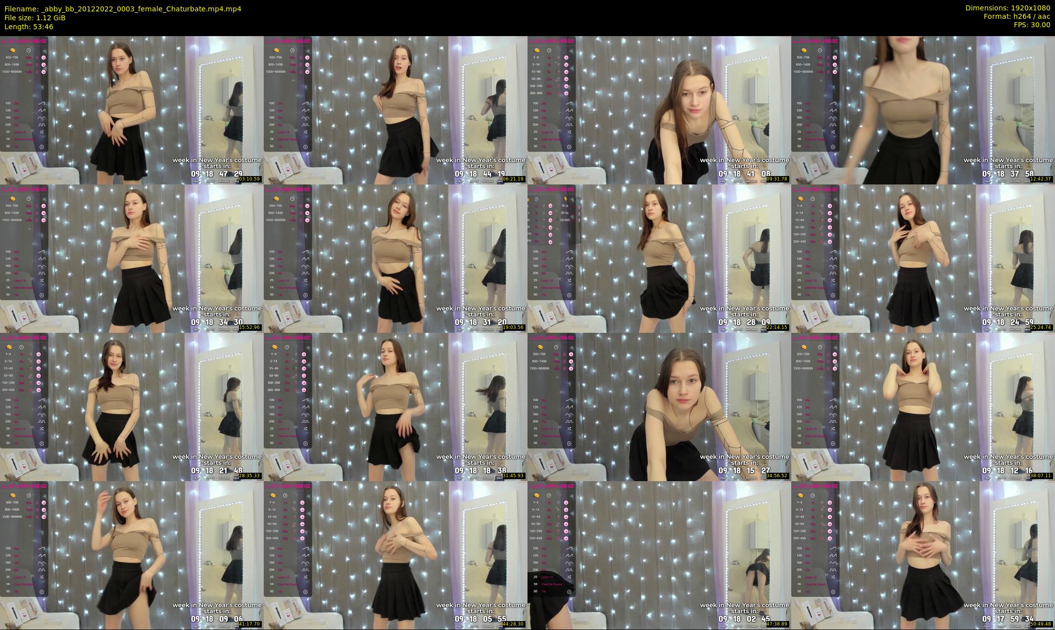 _abby_bb — 54 minute Chaturbate female cam show recording, 1080p, Dec 20, 2022