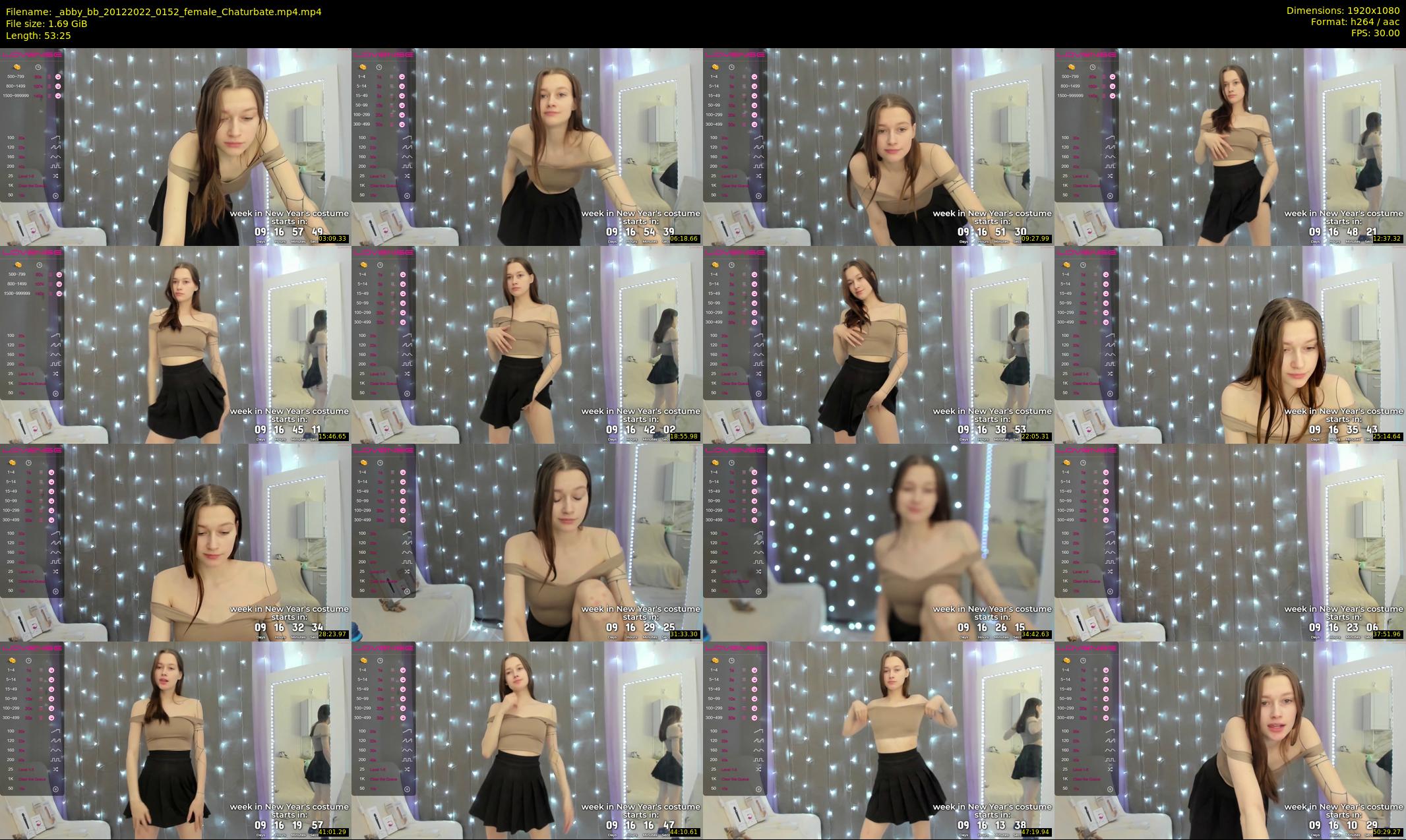 _abby_bb — 54 minute Chaturbate female cam show recording, 1080p, Dec 20, 2022