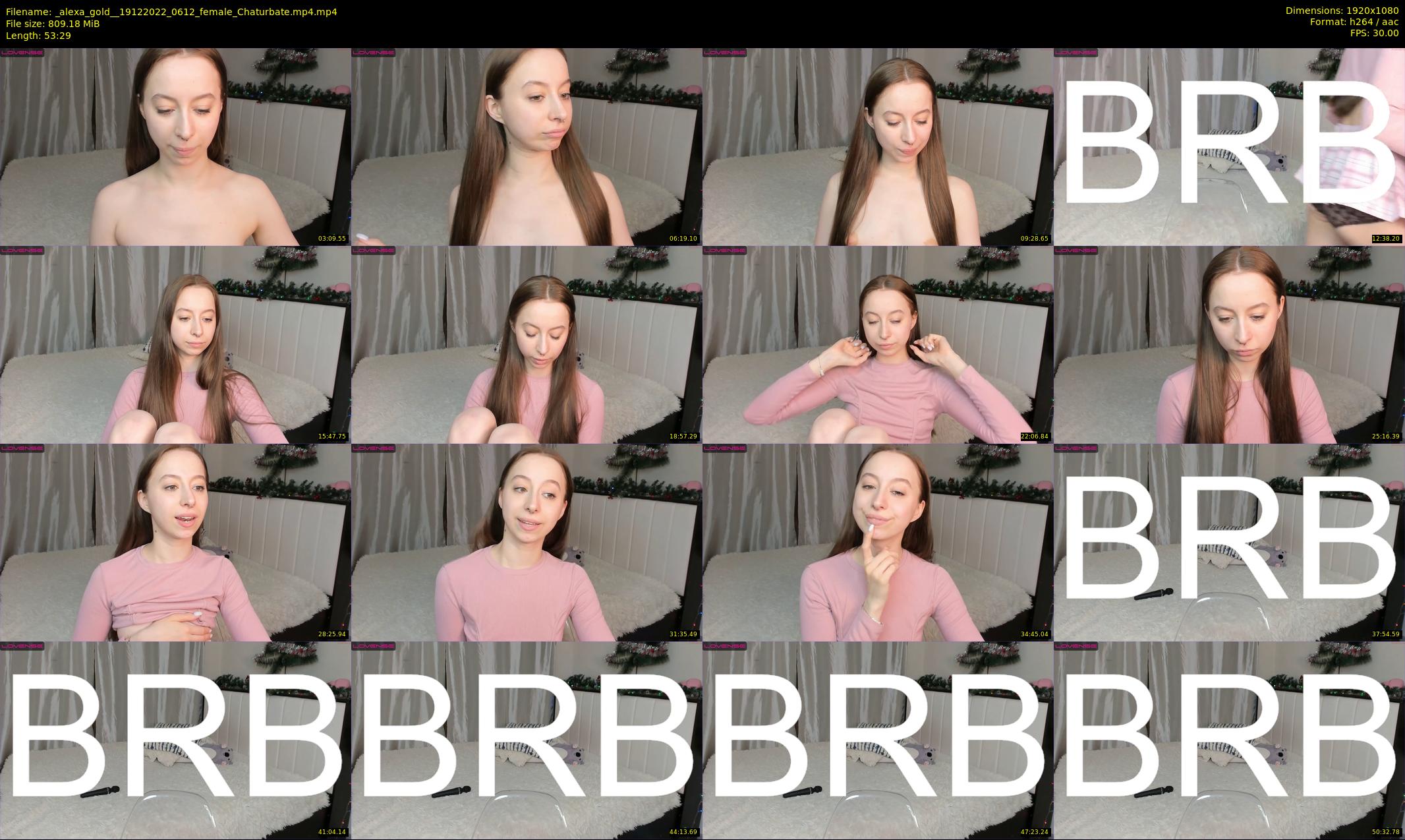 _alexa_gold_ — 54 minute Chaturbate female cam show recording, 1080p, Dec 19, 2022