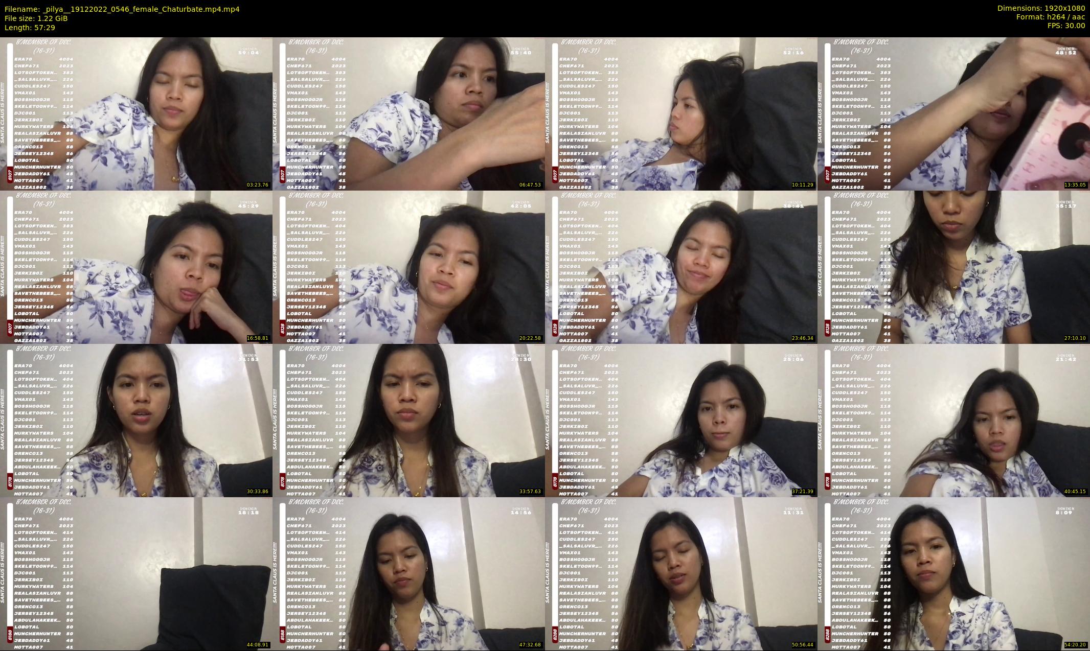 _pilya_ — 58 minute Chaturbate female cam show recording, 1080p, Dec 19, 2022