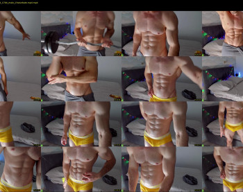 adam_muscle_ — 52 minute Chaturbate male cam show recording, 1080p, Dec 19, 2022