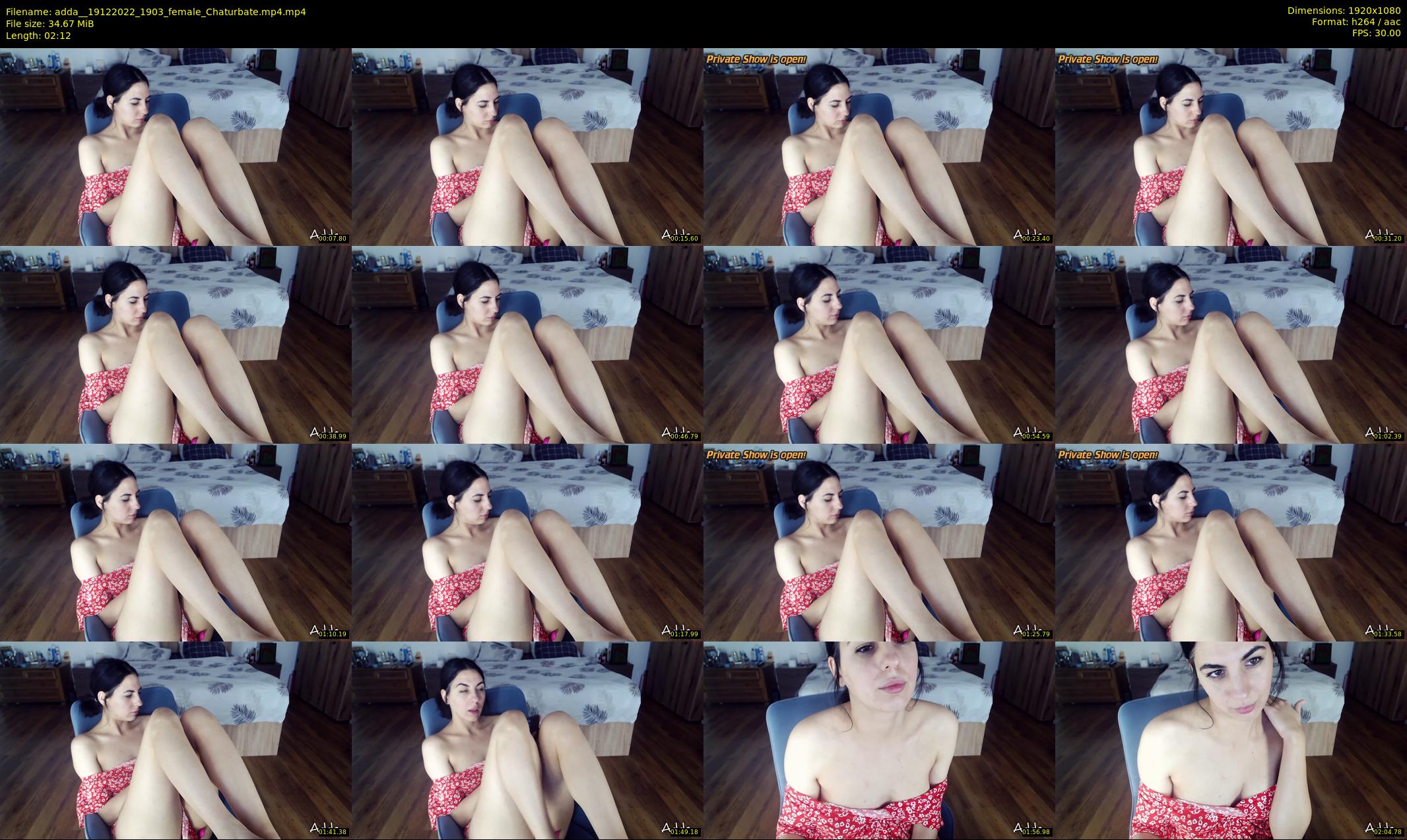 adda_ — 3 minute Chaturbate female cam show recording, 1080p, Dec 19, 2022