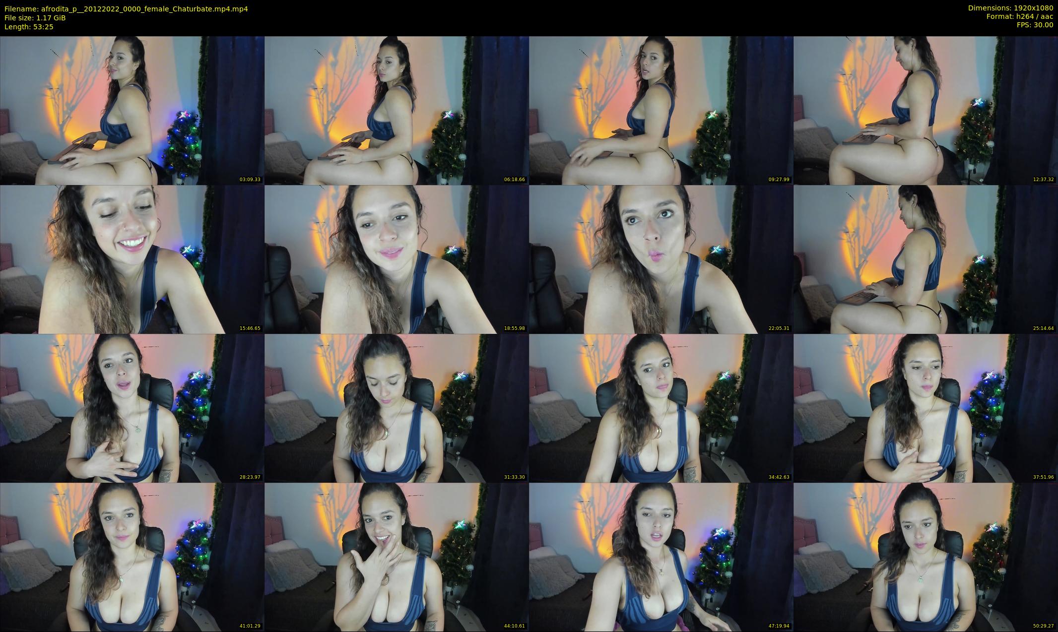 afrodita_p_ — 54 minute Chaturbate female cam show recording, 1080p, Dec 20, 2022