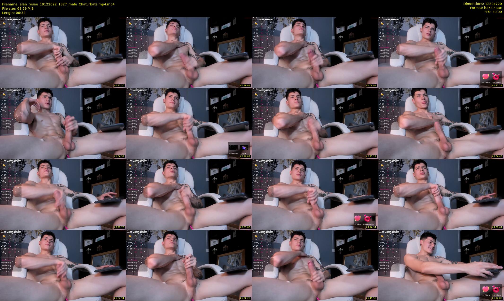 alan_rosee — 7 minute Chaturbate male cam show recording, 720p, Dec 19, 2022