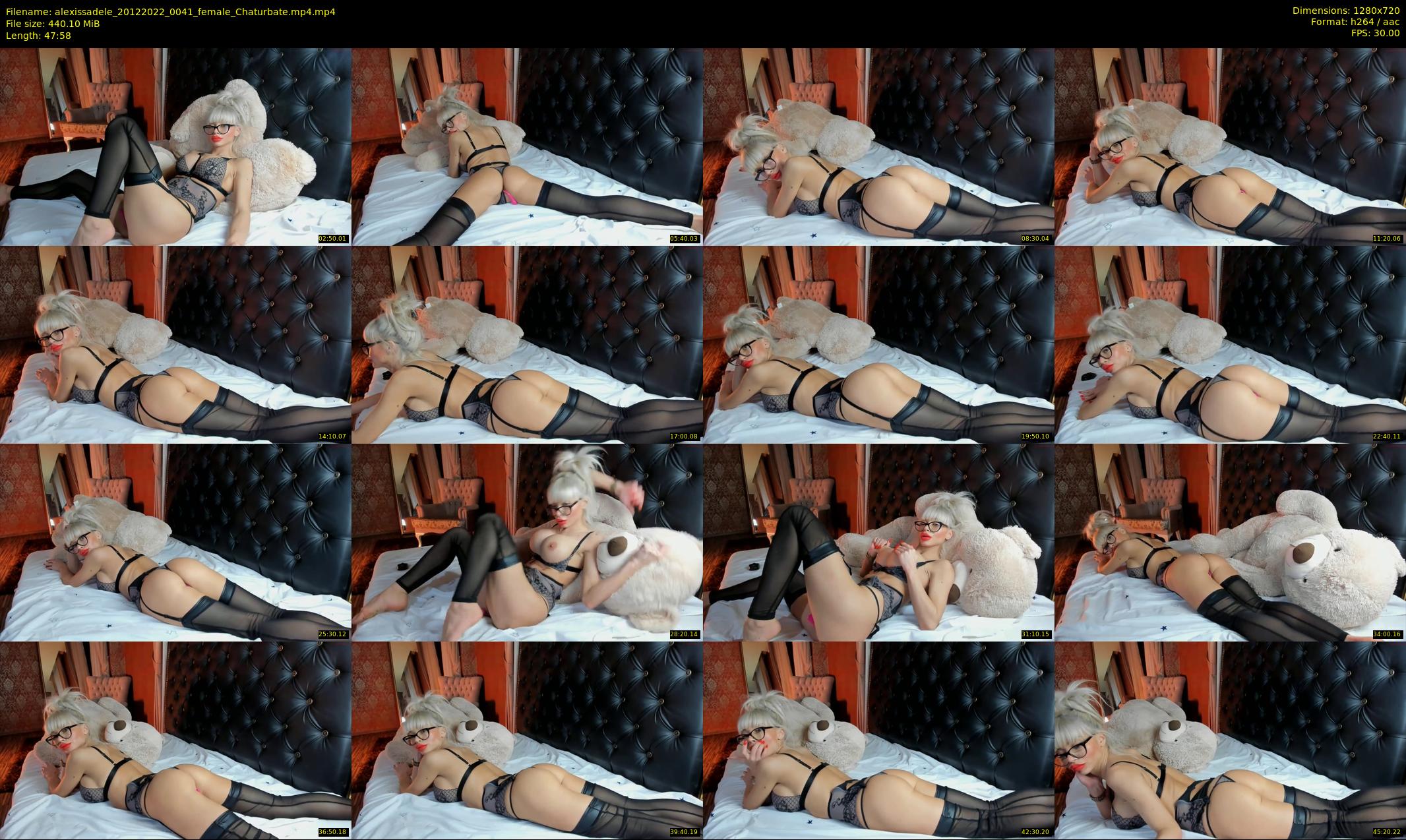 alexissadele — 48 minute Chaturbate female cam show recording, 720p, Dec 20, 2022