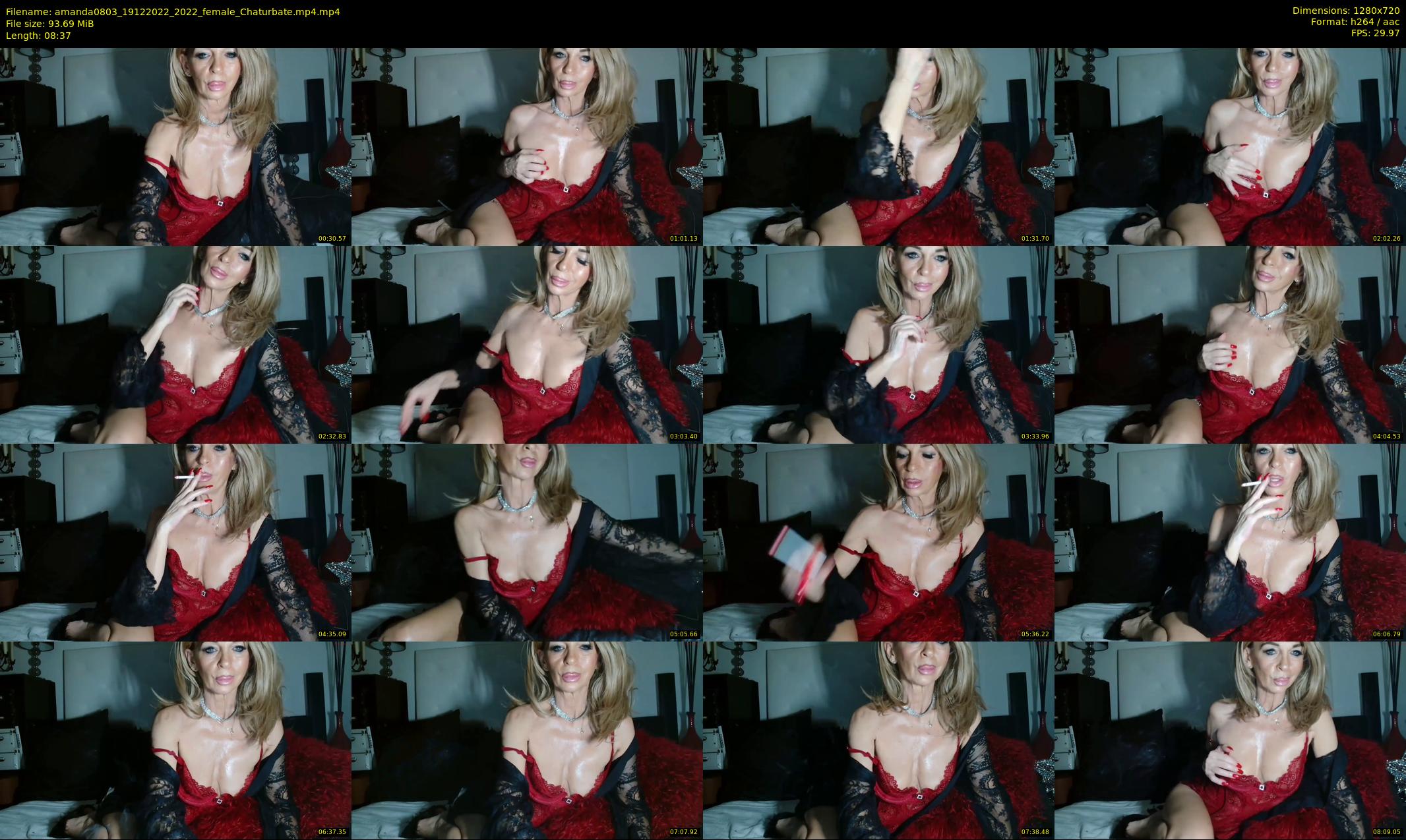 amanda0803 — 9 minute Chaturbate female cam show recording, 720p, Dec 19, 2022