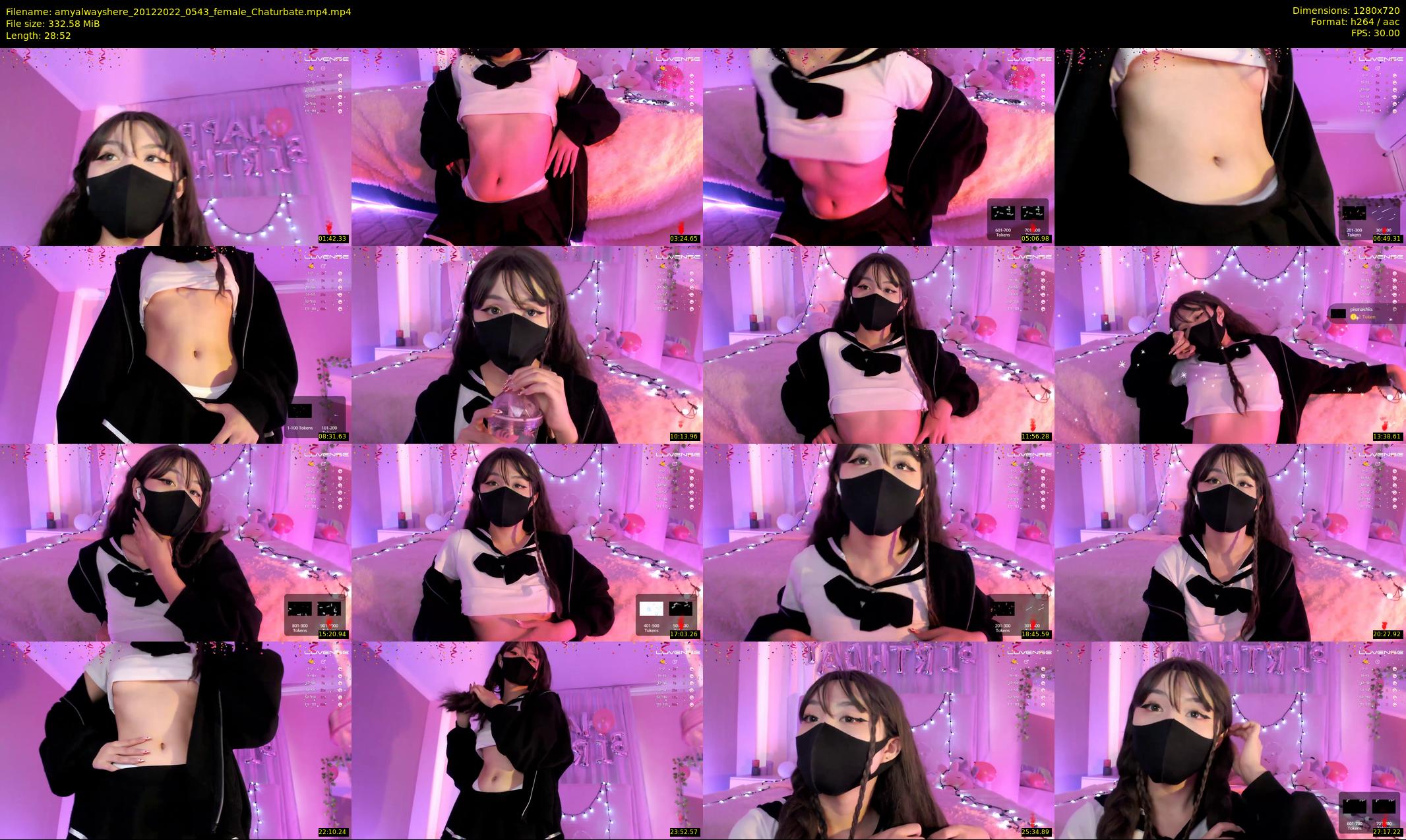 amyalwayshere — 29 minute Chaturbate female cam show recording, 720p, Dec 20, 2022
