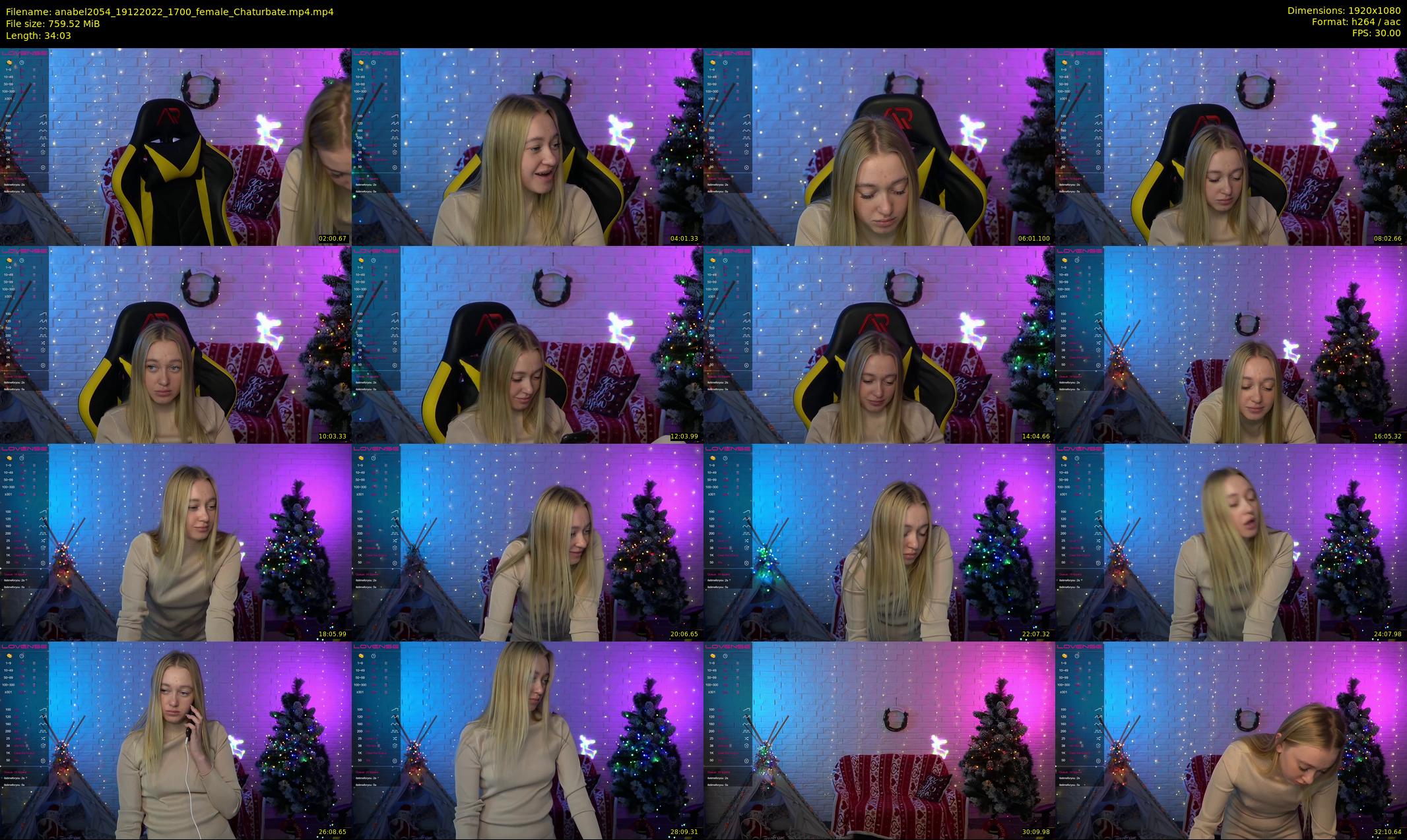 anabel2054 — 35 minute Chaturbate female cam show recording, 1080p, Dec 19, 2022