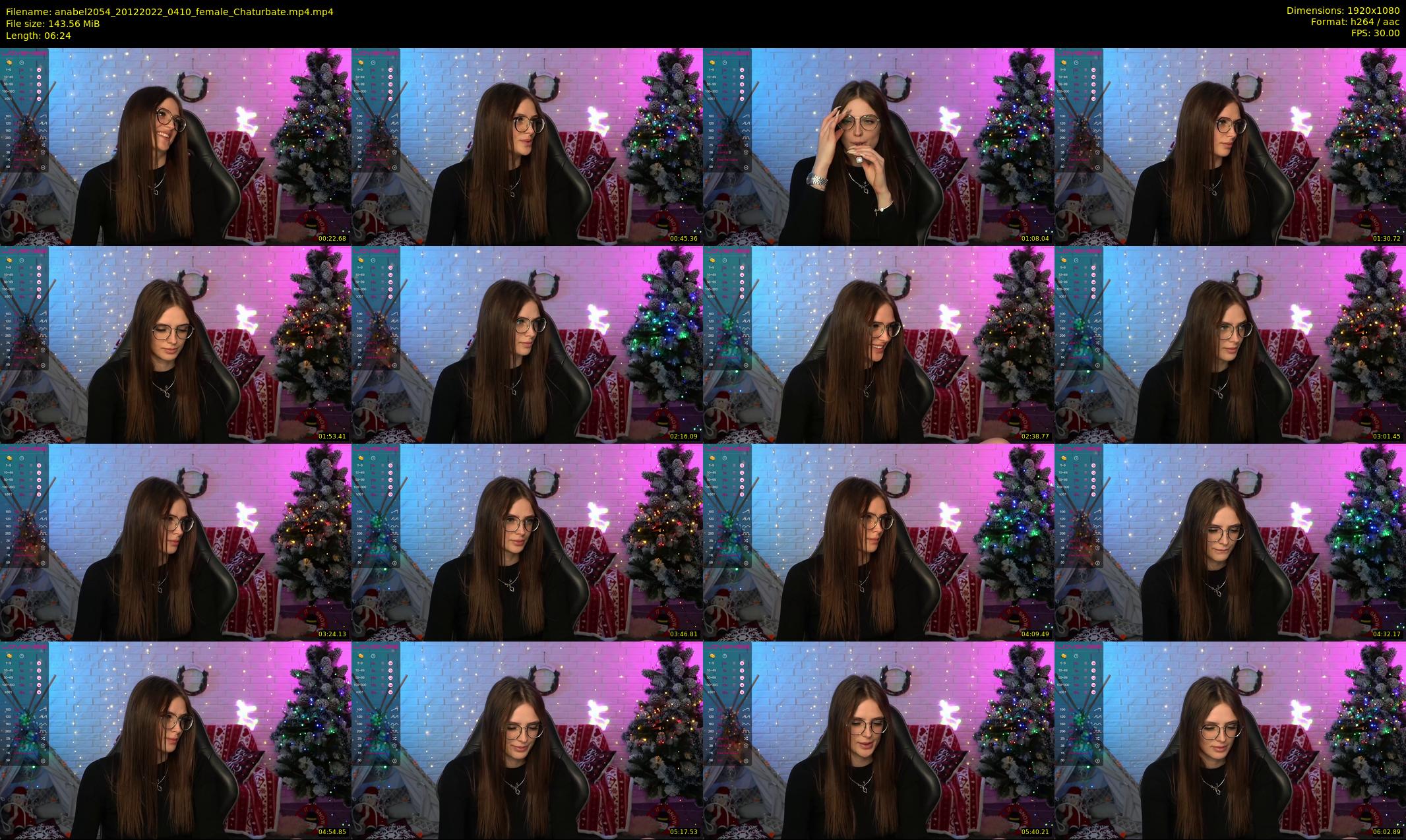 anabel2054 — 7 minute Chaturbate female cam show recording, 1080p, Dec 20, 2022