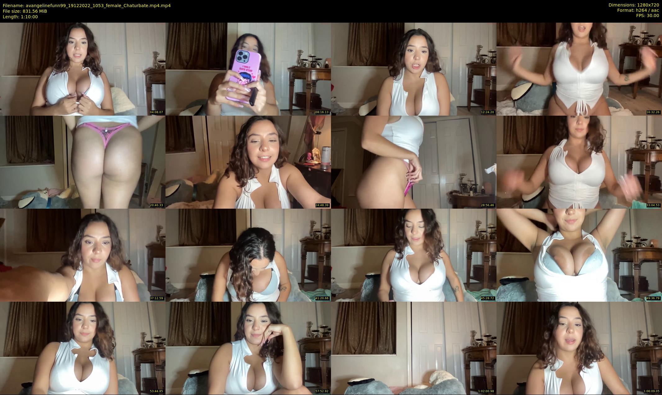 avangelinefunn99 — 70 minute Chaturbate female cam show recording, 720p, Dec 19, 2022