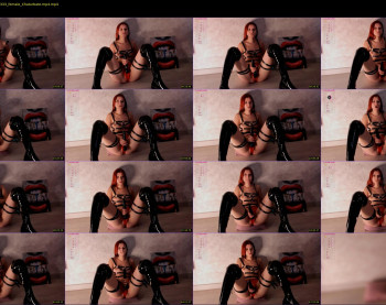 cinacramby — 54 minute Chaturbate female cam show recording, 1080p, Dec 19, 2022