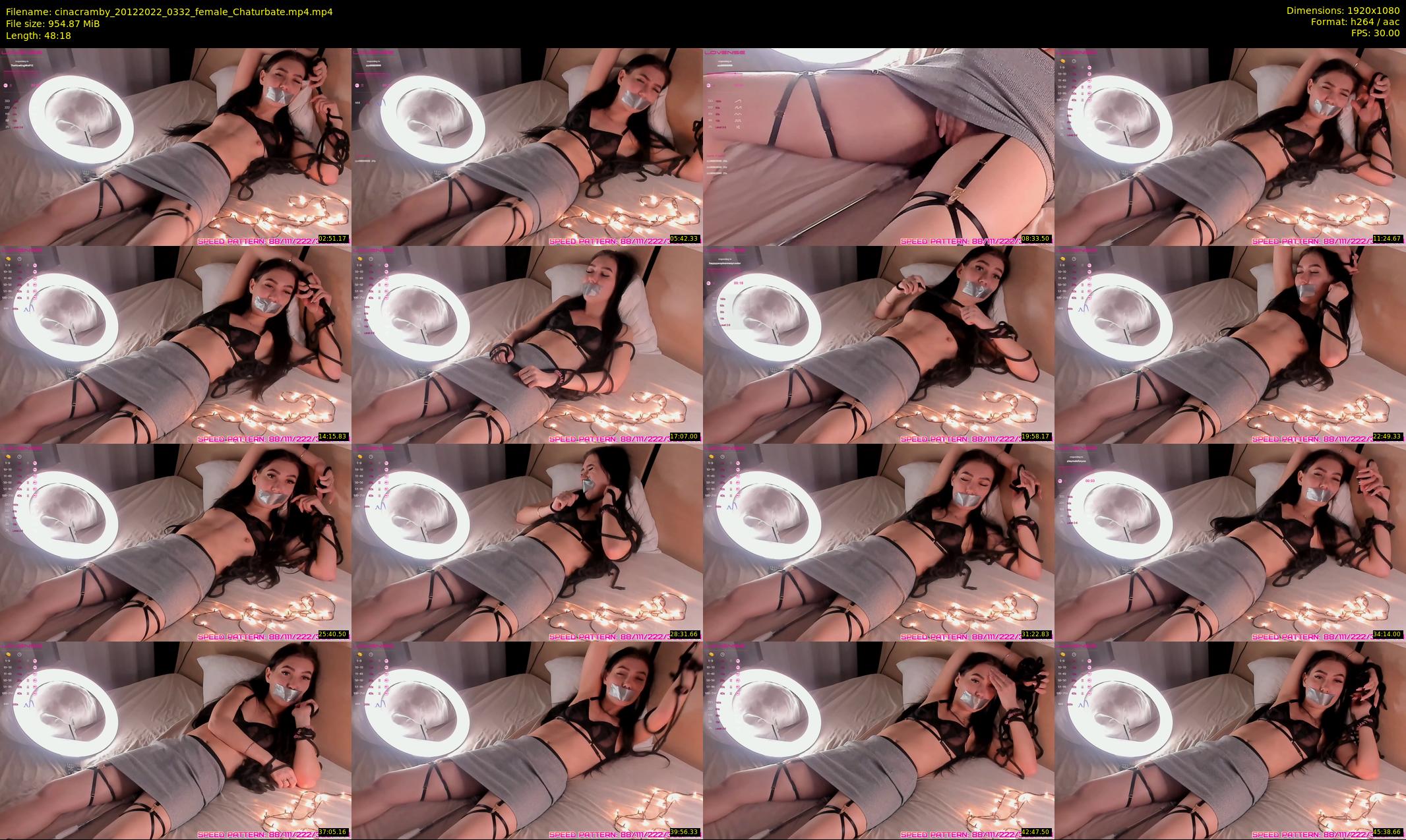 cinacramby — 49 minute Chaturbate female cam show recording, 1080p, Dec 20, 2022