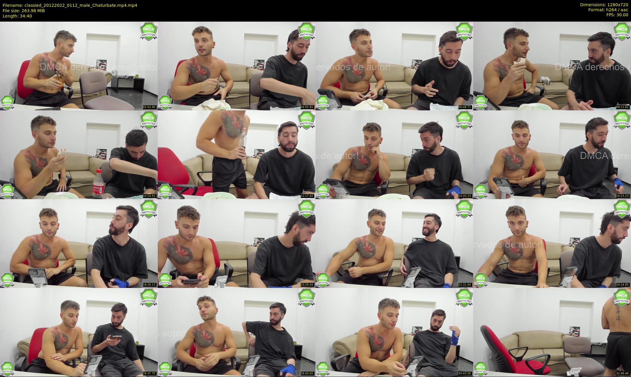 classied — 35 minute Chaturbate male cam show recording, 720p, Dec 20, 2022