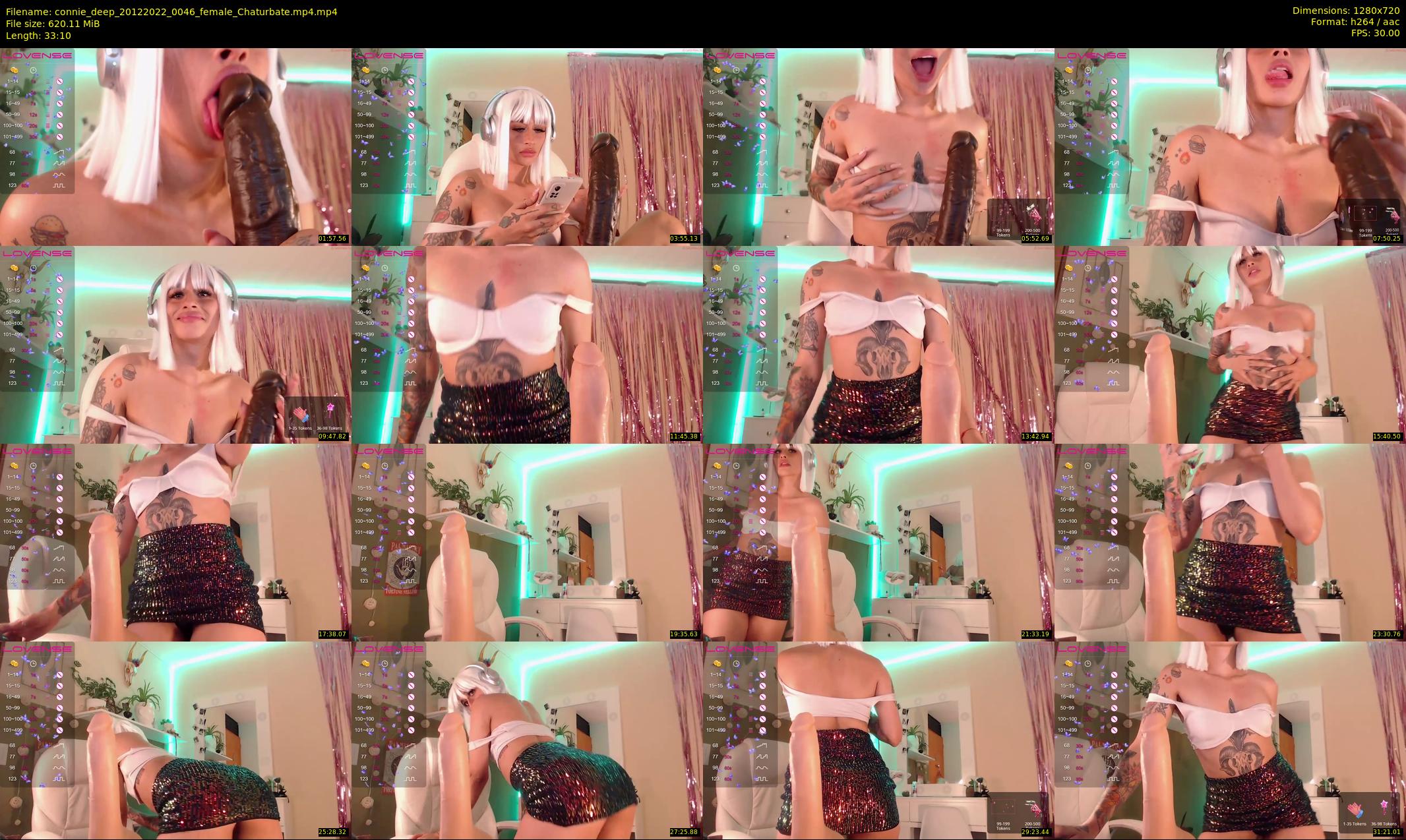 connie_deep — 34 minute Chaturbate female cam show recording, 720p, Dec 20, 2022