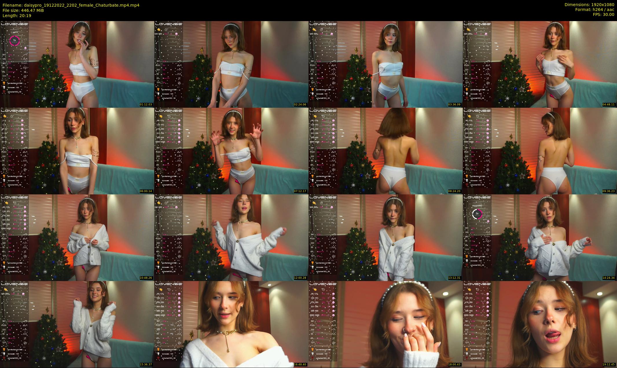 daisypro — 21 minute Chaturbate couple cam show recording, 1080p, Dec 19, 2022