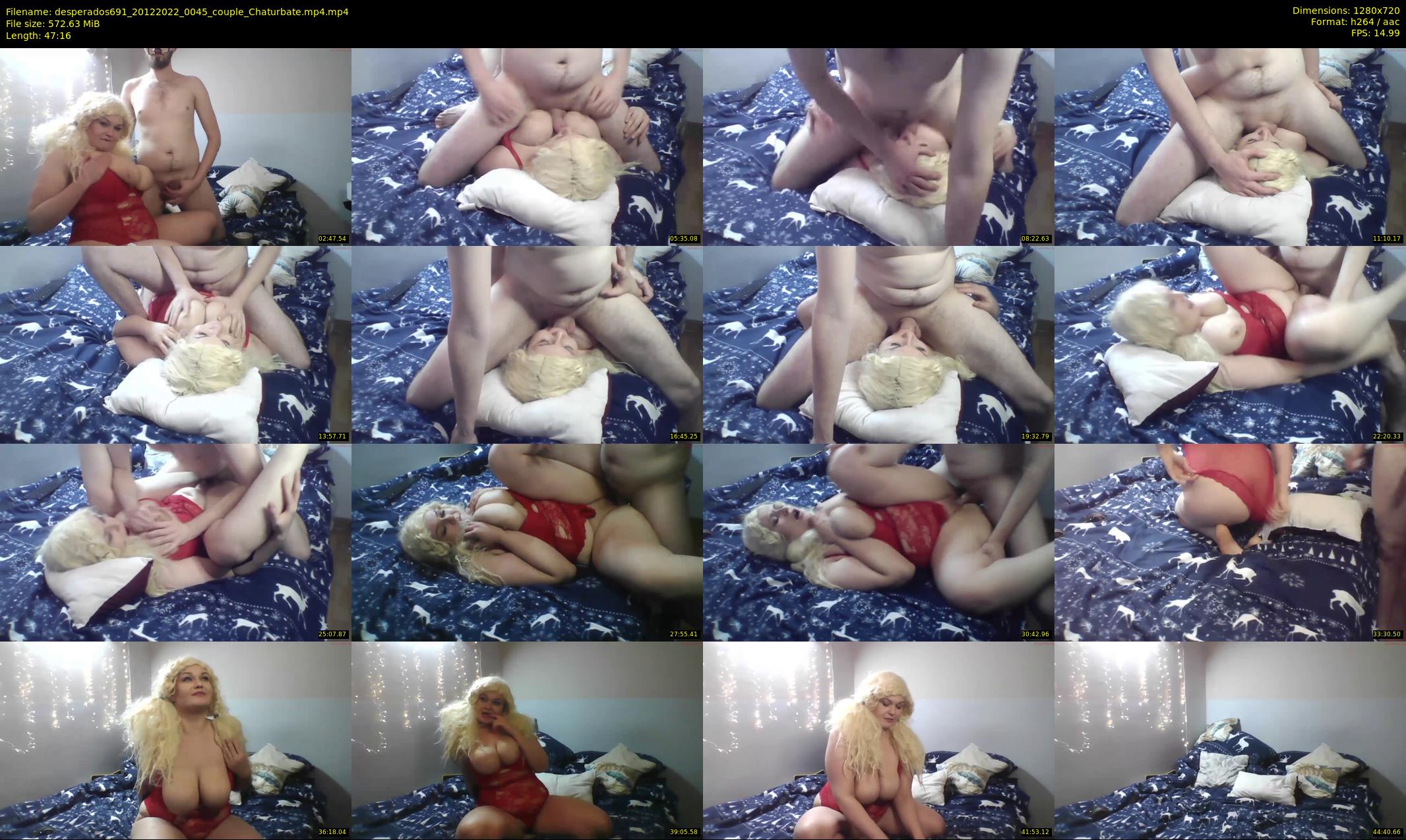 desperados691 — 48 minute Chaturbate couple cam show recording, 720p, Dec 20, 2022