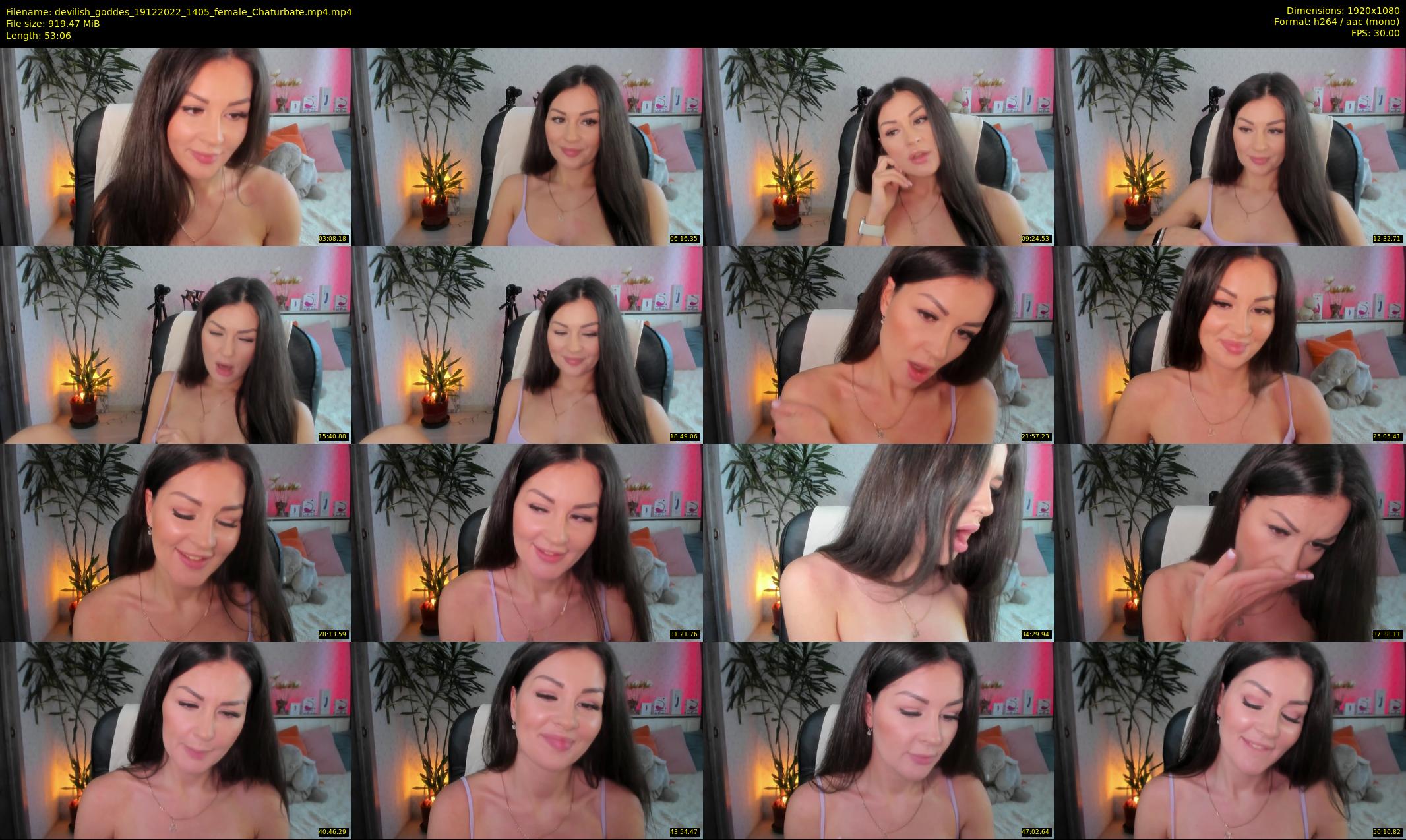 devilish_goddes — 54 minute Chaturbate female cam show recording, 1080p, Dec 19, 2022