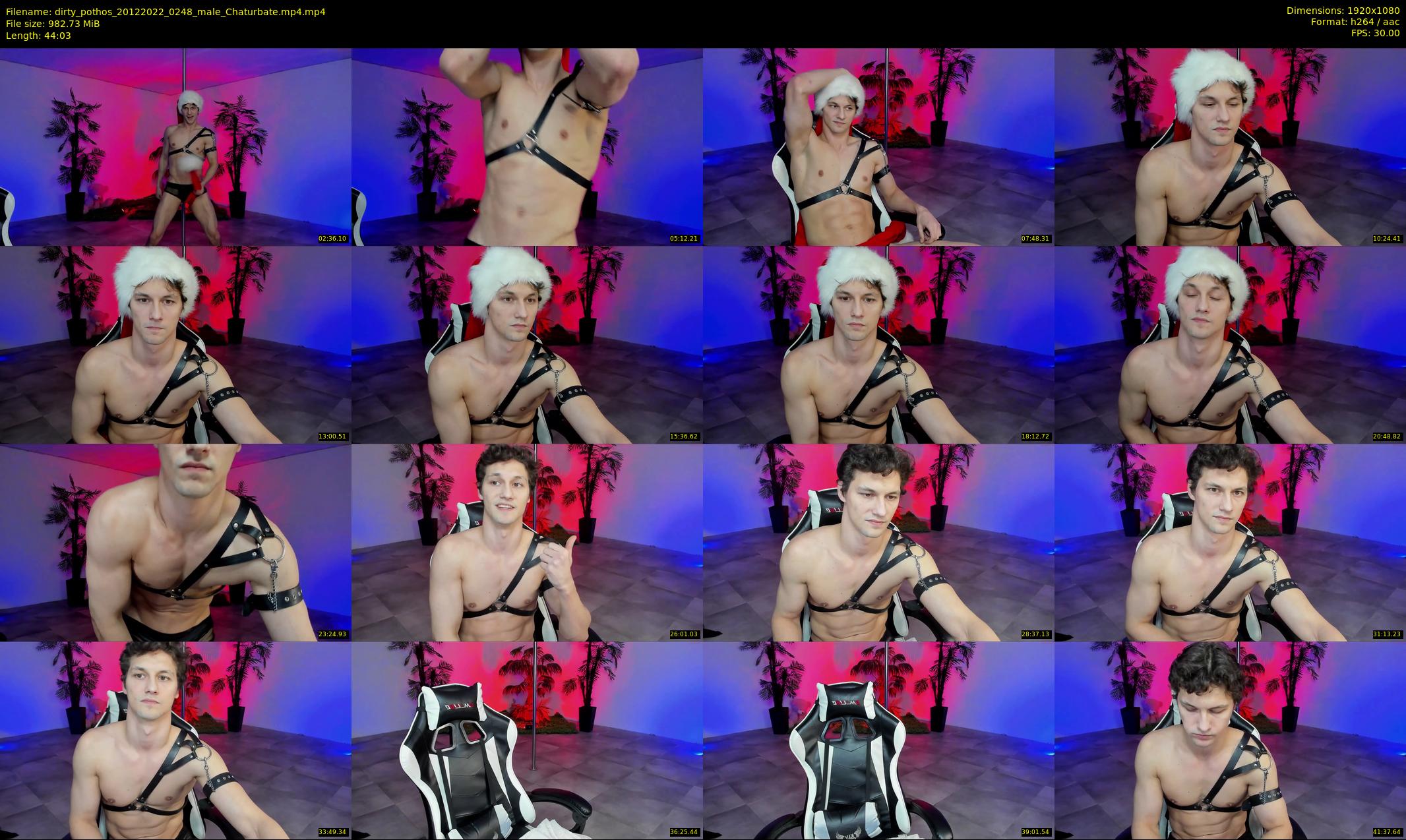 dirty_pothos — 45 minute Chaturbate male cam show recording, 1080p, Dec 20, 2022