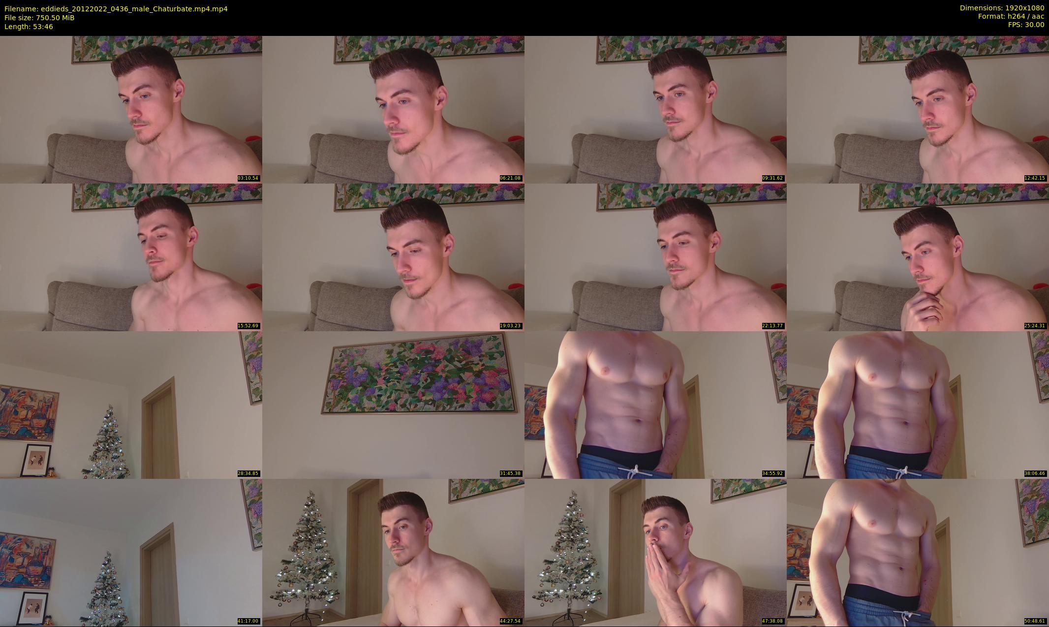 eddieds — 54 minute Chaturbate male cam show recording, 1080p, Dec 20, 2022