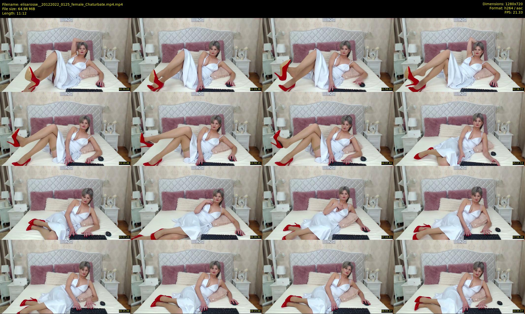 elisarosse_ — 12 minute Chaturbate female cam show recording, 720p, Dec 20, 2022
