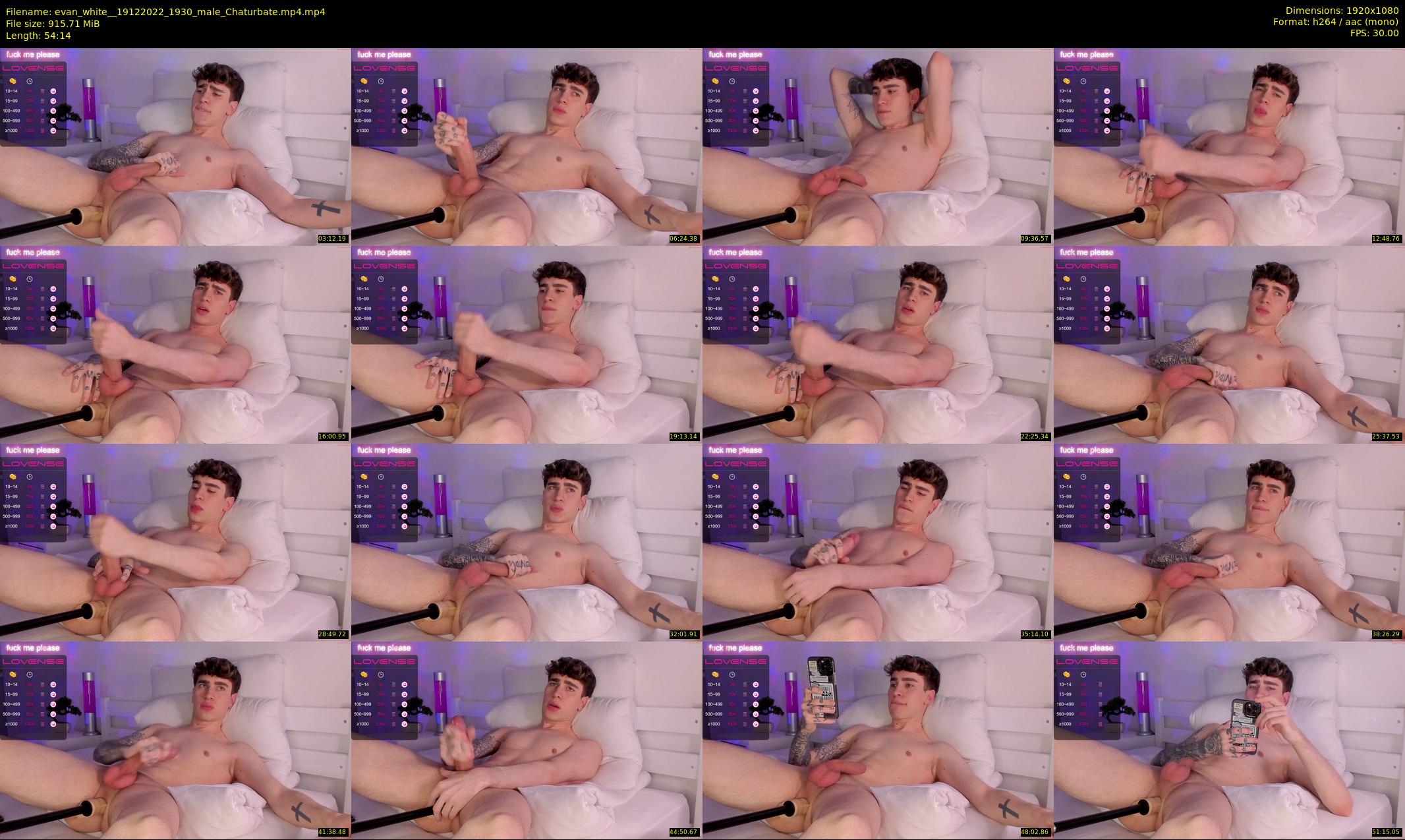 evan_white_ — 55 minute Chaturbate male cam show recording, 1080p, Dec 19, 2022