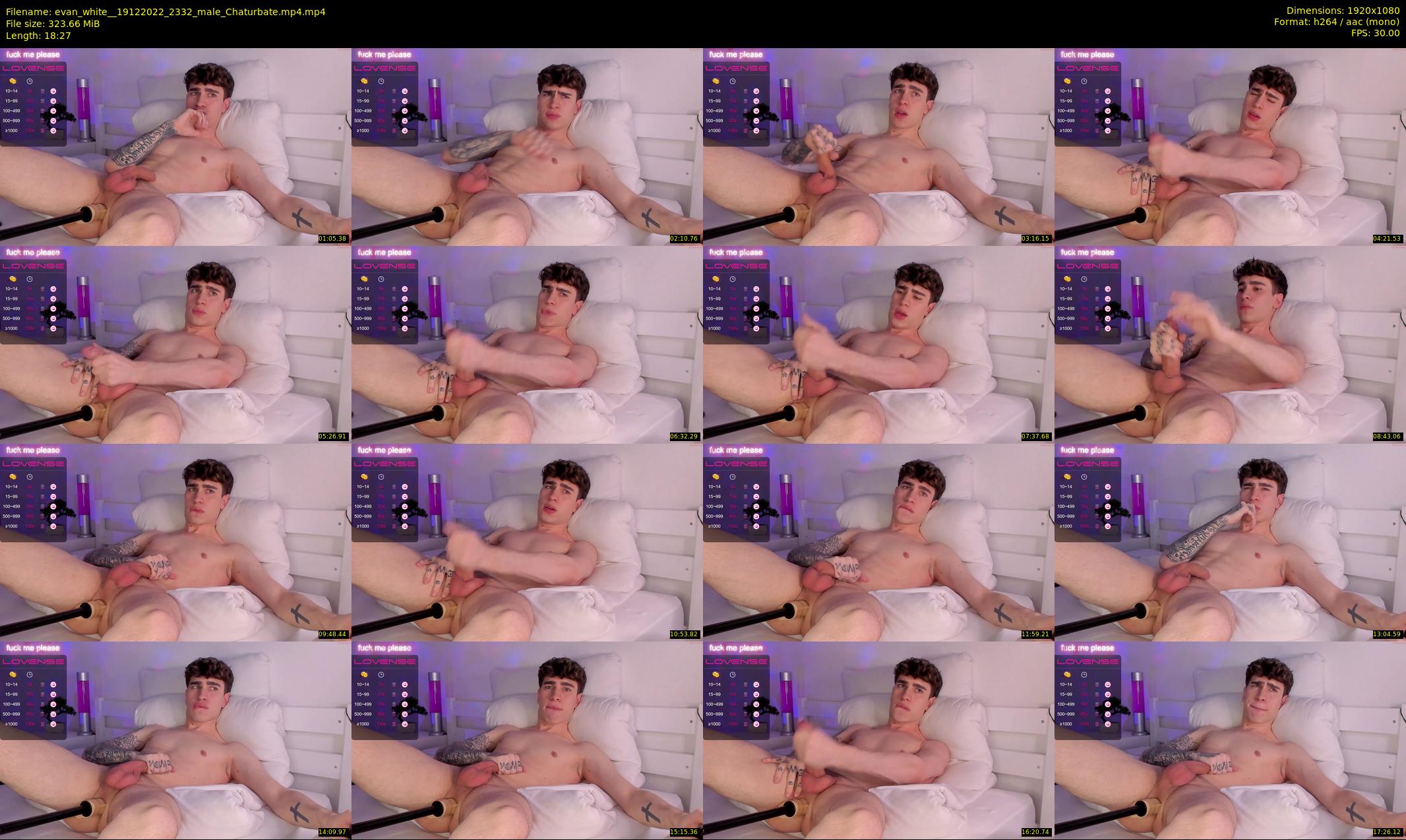 evan_white_ — 19 minute Chaturbate male cam show recording, 1080p, Dec 19, 2022