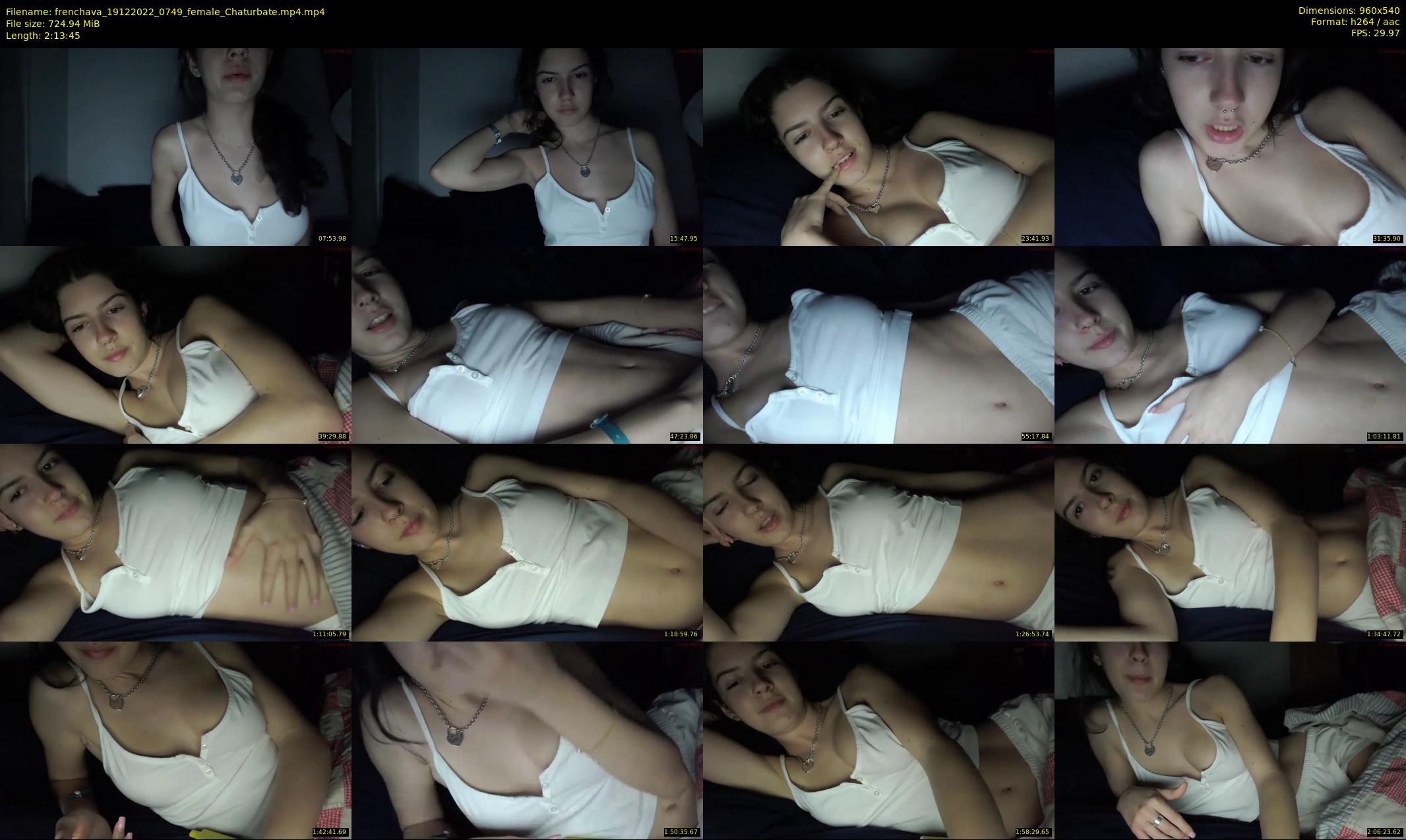 frenchava — 134 minute Chaturbate female cam show recording, 480p, Dec 19, 2022