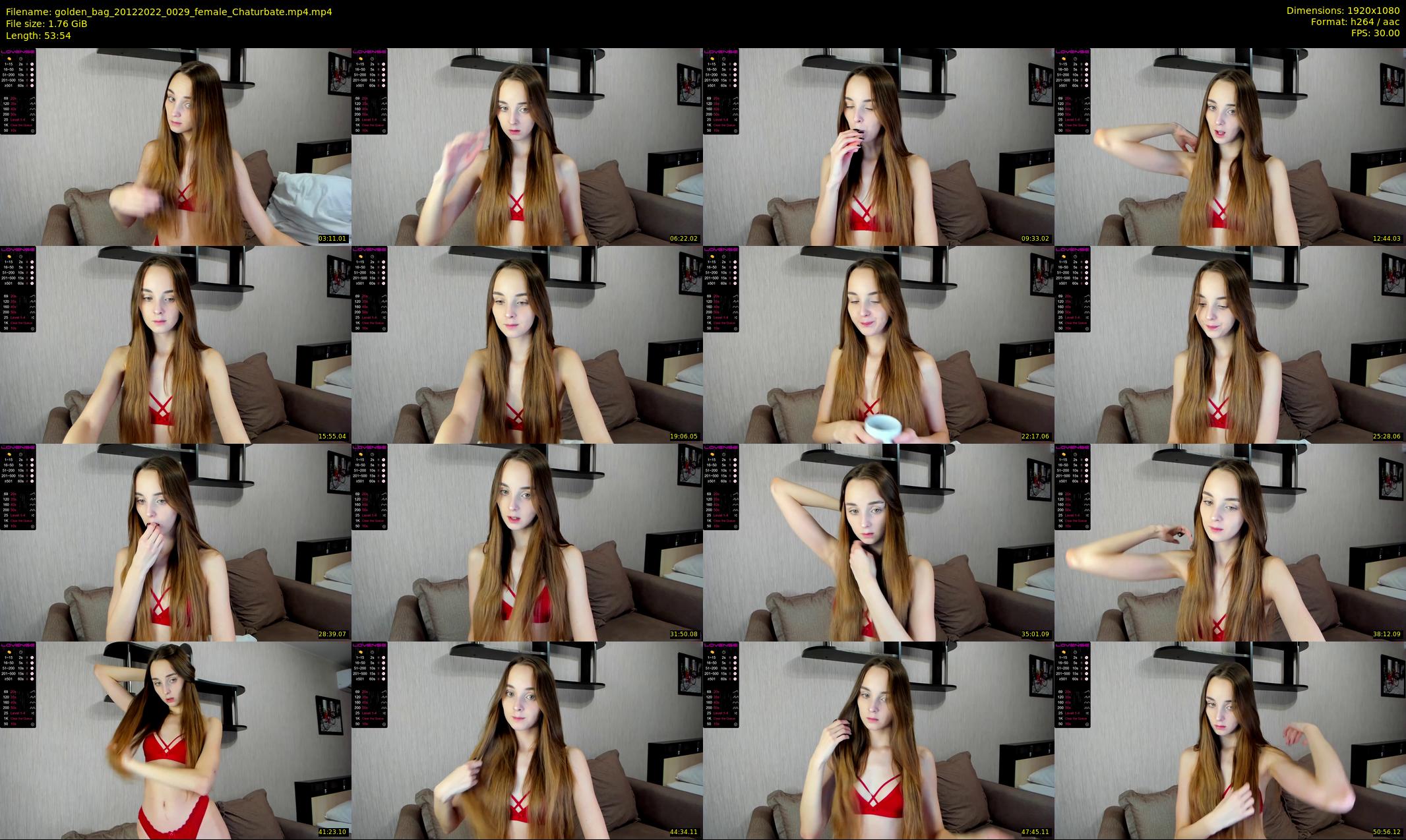 golden_bag — 54 minute Chaturbate female cam show recording, 1080p, Dec 20, 2022