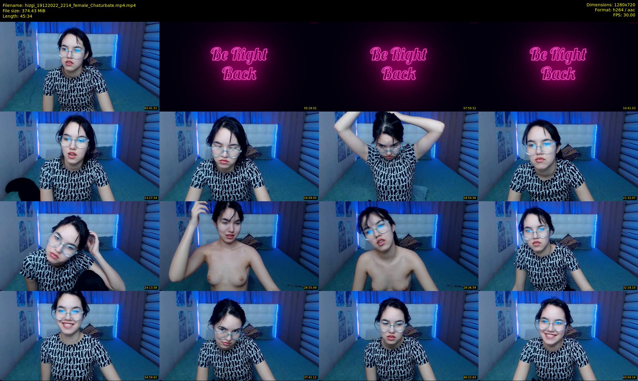 hizgi — 46 minute Chaturbate couple cam show recording, 720p, Dec 19, 2022