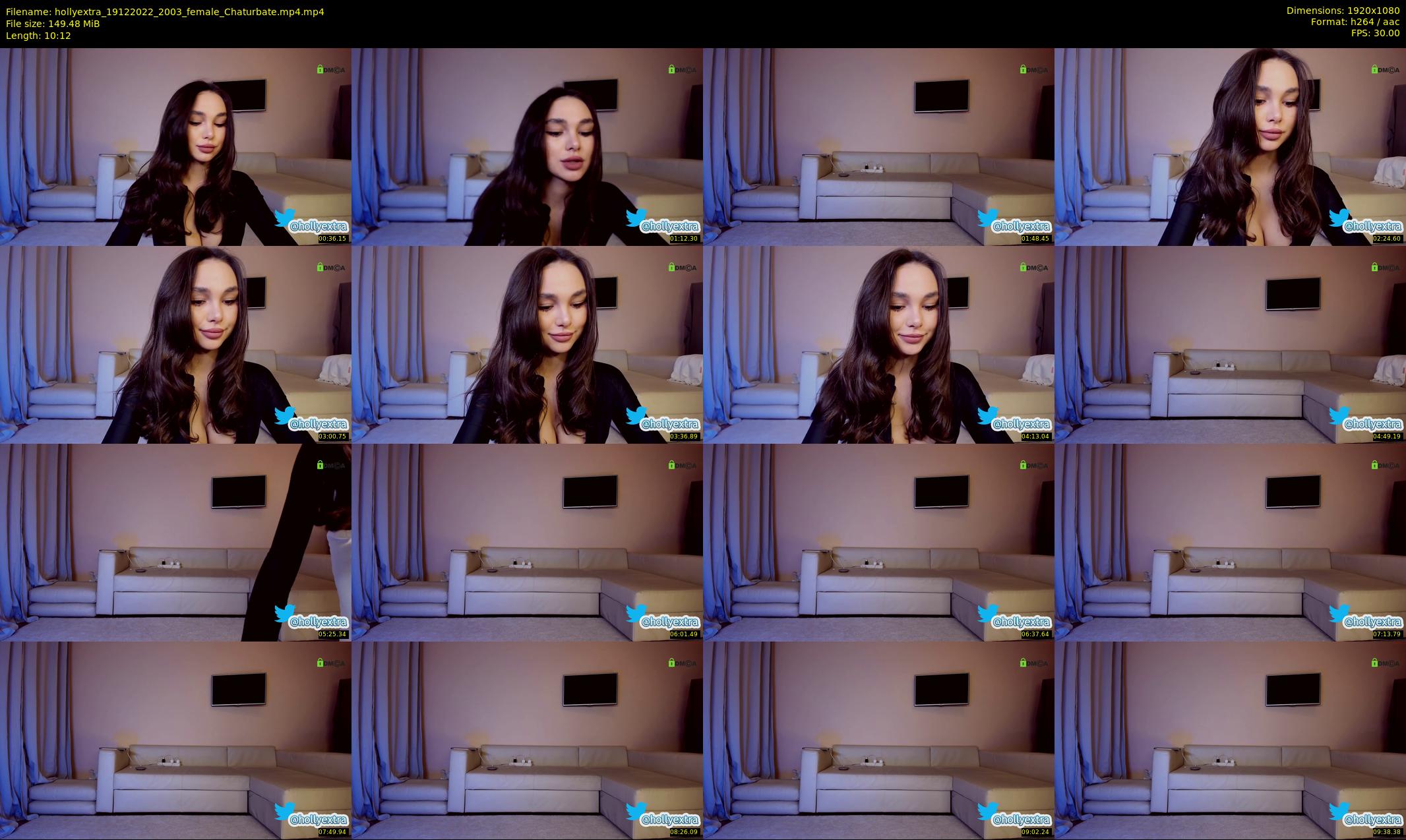 hollyextra — 11 minute Chaturbate female cam show recording, 1080p, Dec 19, 2022